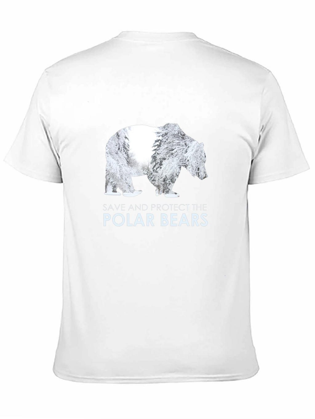 Save Polar Bears Graphic T-Shirt
