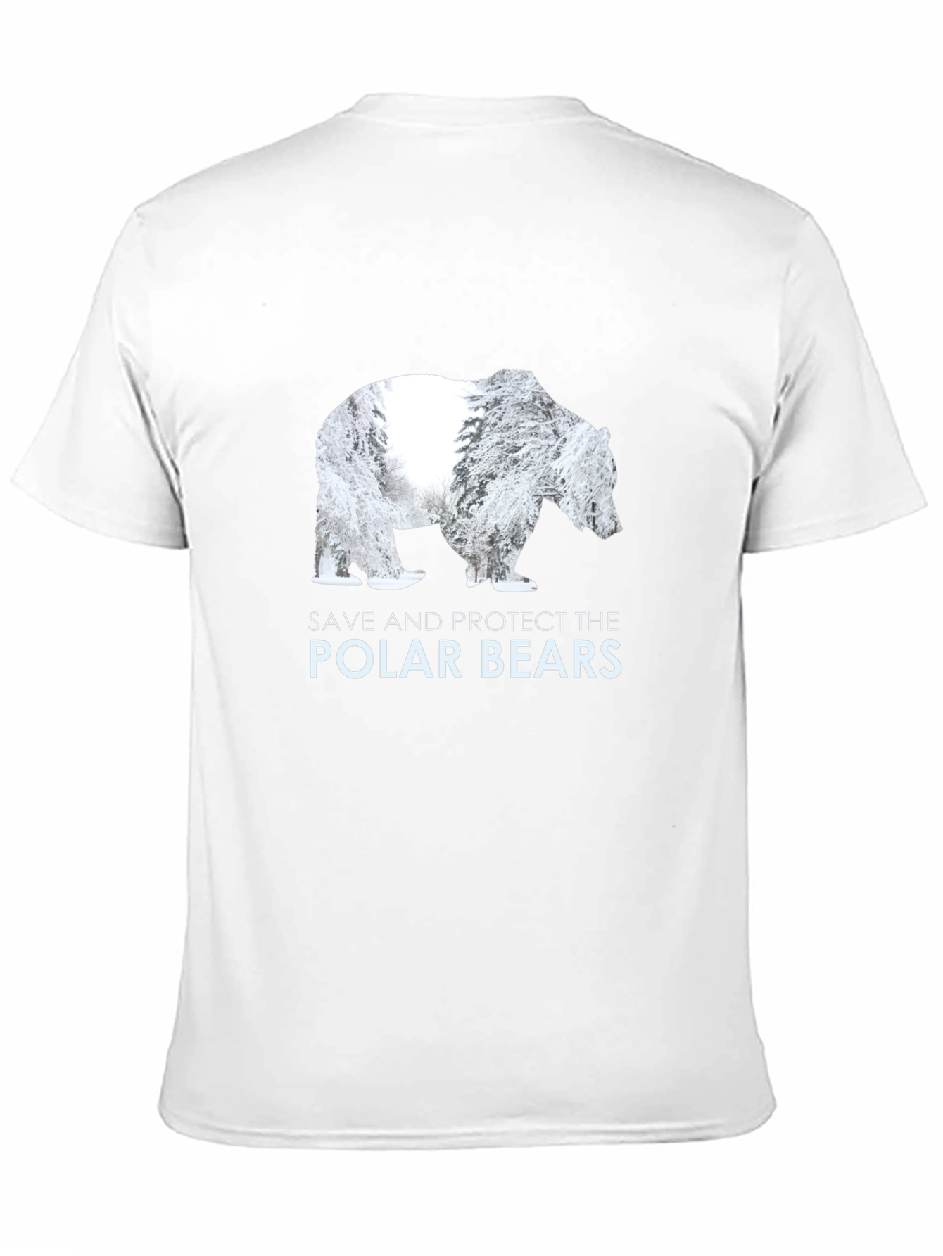 Save Polar Bears Graphic T-Shirt