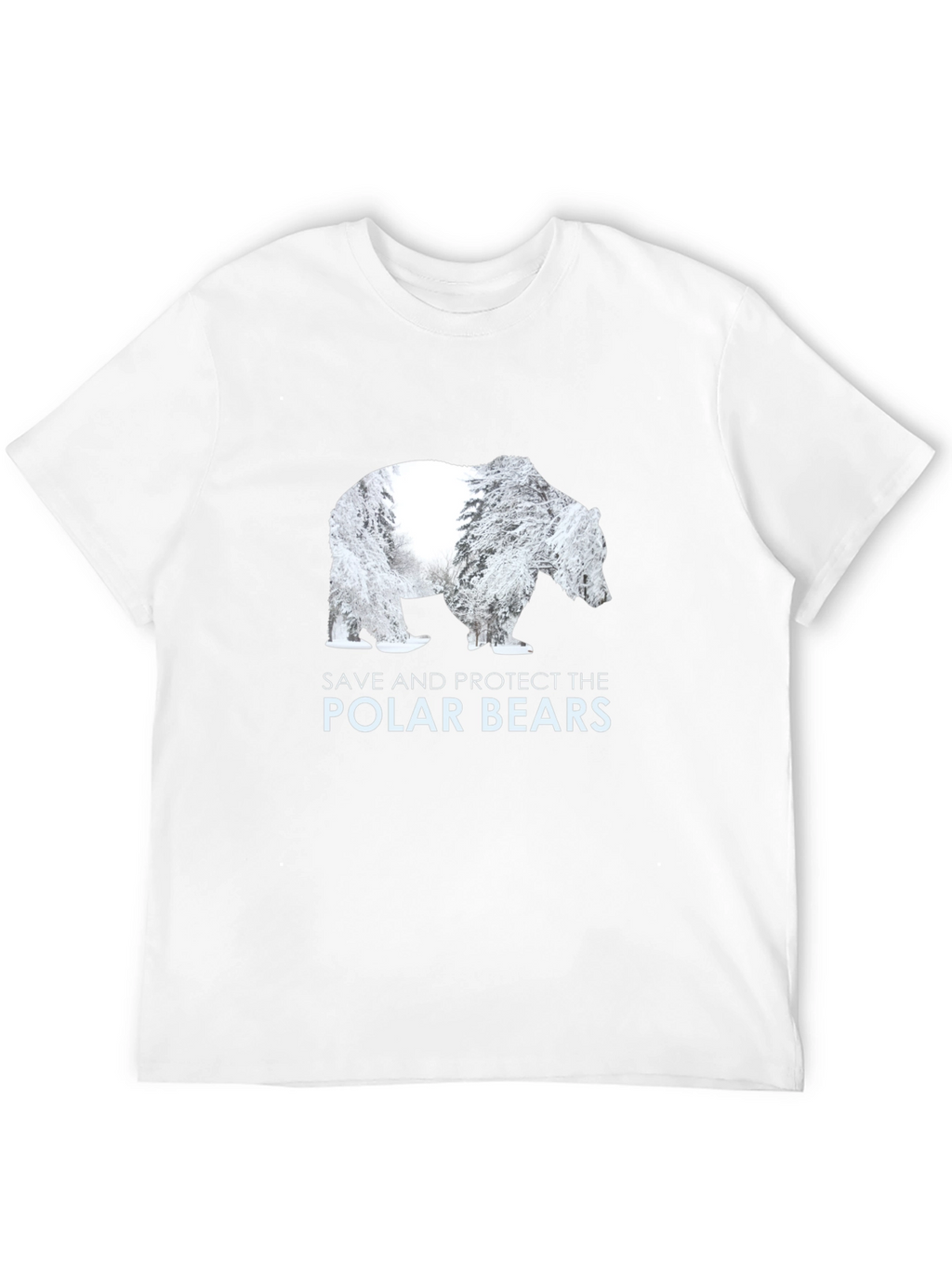 Save Polar Bears Graphic T-Shirt