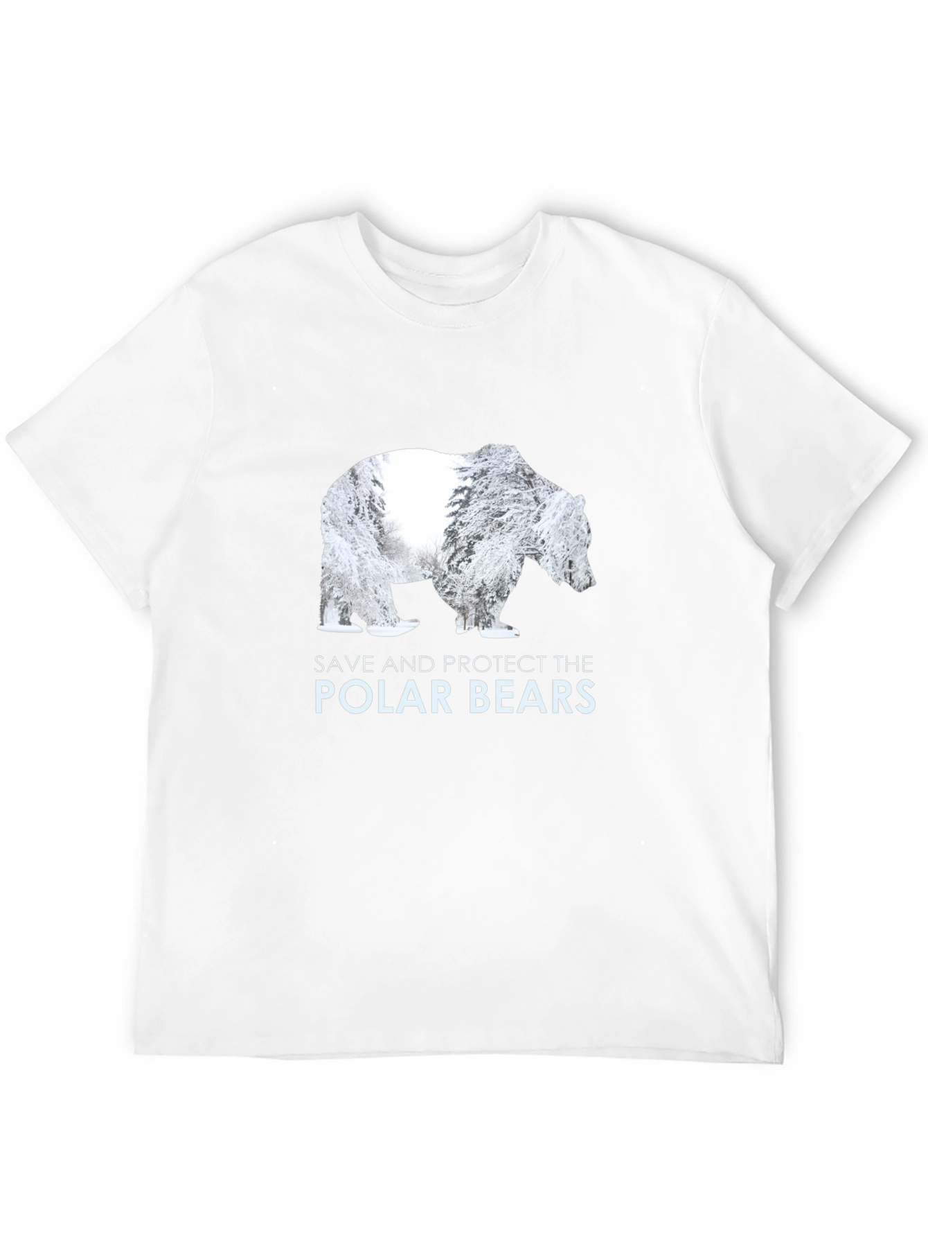 Save Polar Bears Graphic T-Shirt