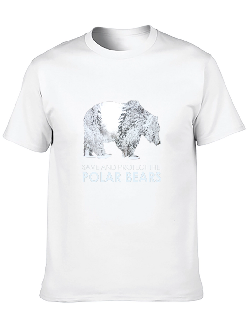 Save Polar Bears Graphic T-Shirt