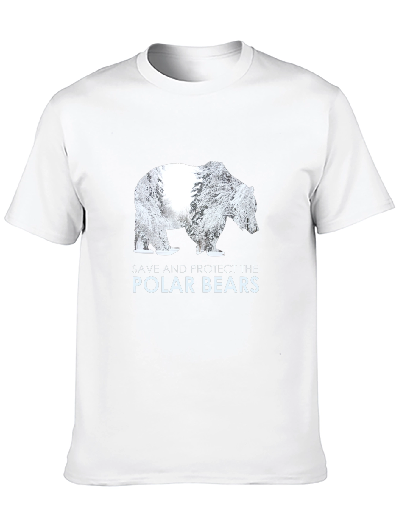 Save Polar Bears Graphic T-Shirt