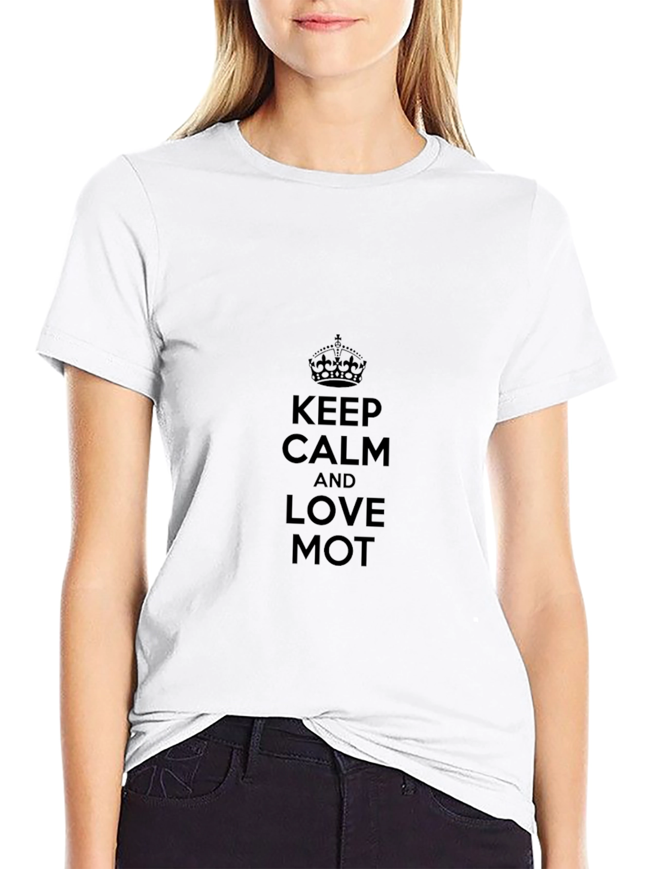 Keep Calm and Love MOT Black T-Shirt
