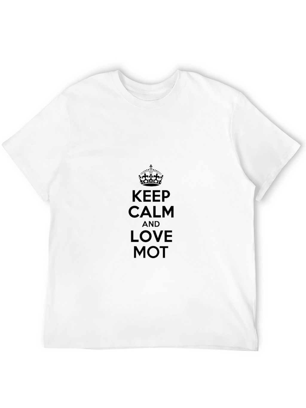 Keep Calm and Love MOT Black T-Shirt
