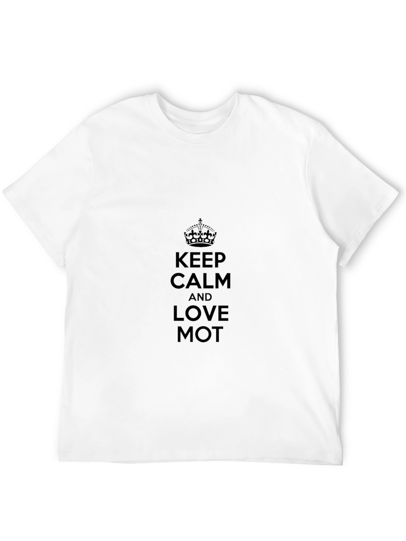 Keep Calm and Love MOT Black T-Shirt