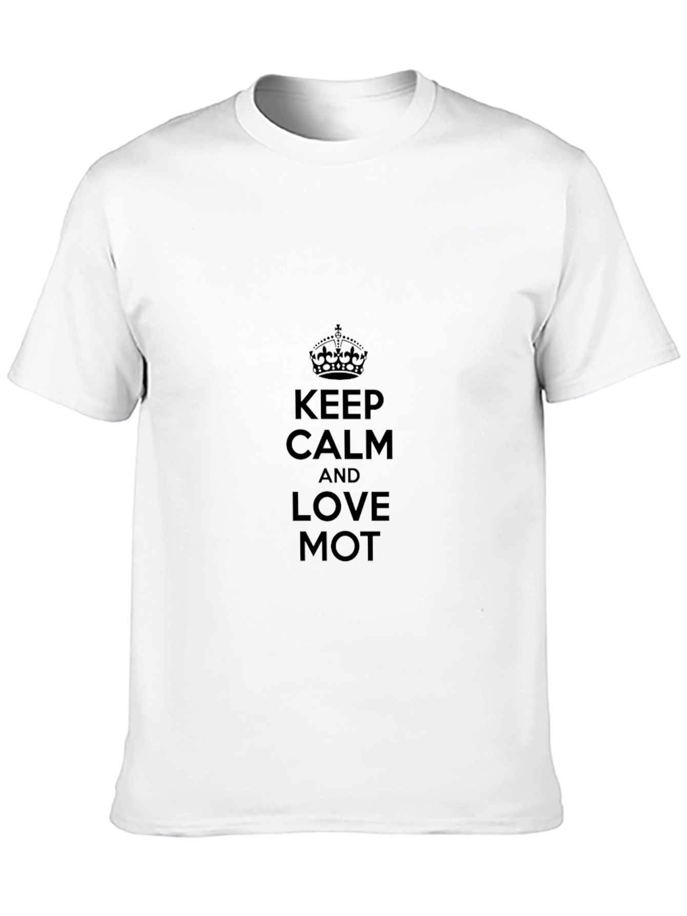 Keep Calm and Love MOT Black T-Shirt
