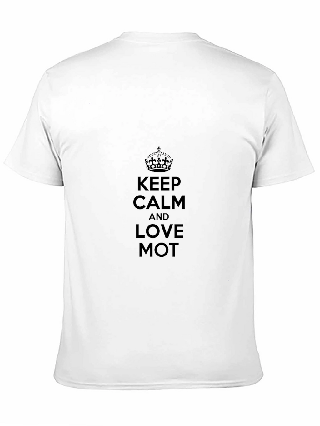 Keep Calm and Love MOT Black T-Shirt