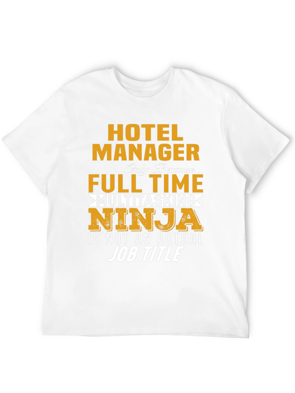 Hotel Manager Multitasking Ninja Graphic T-Shirt