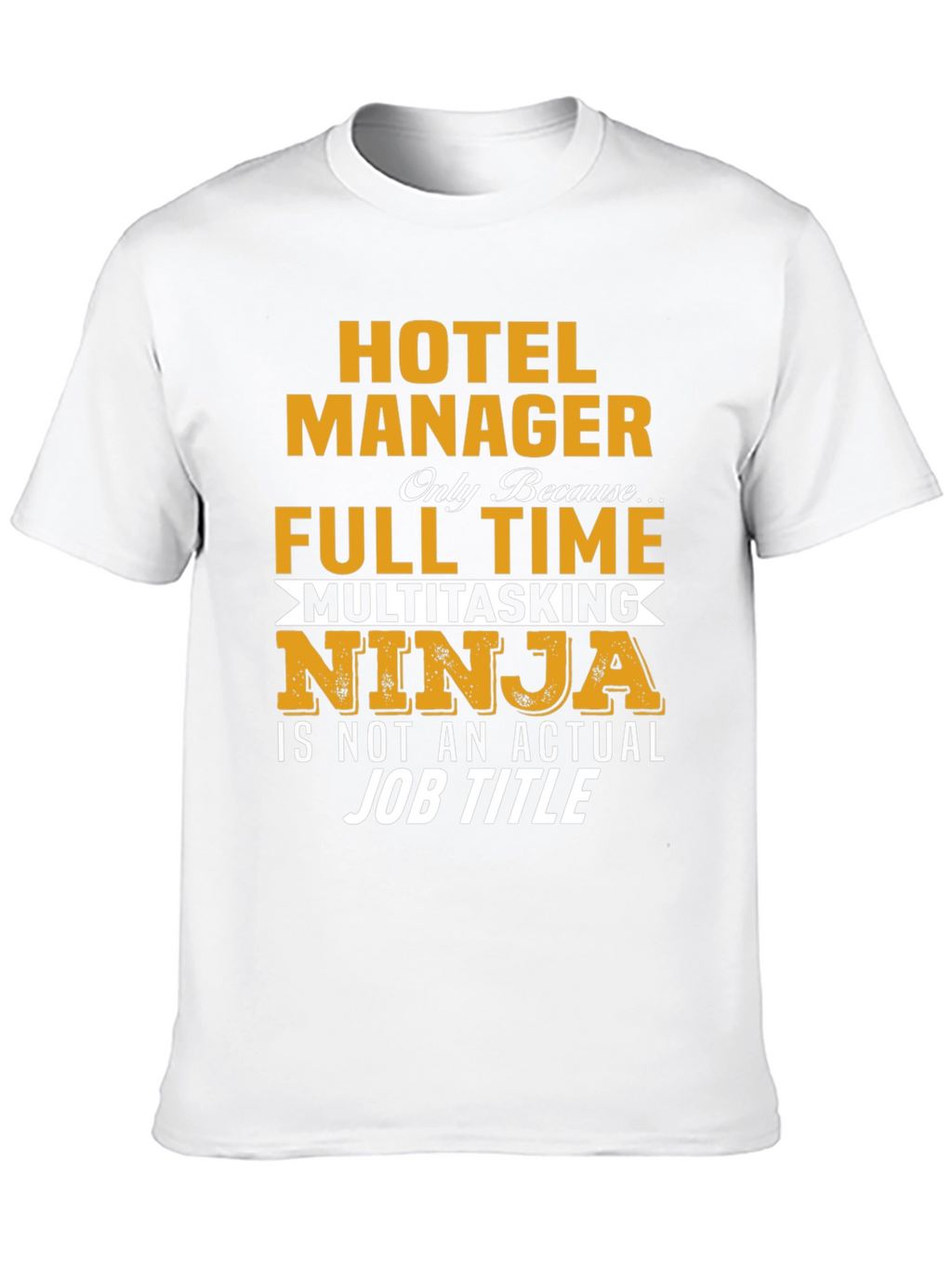 Hotel Manager Multitasking Ninja Graphic T-Shirt