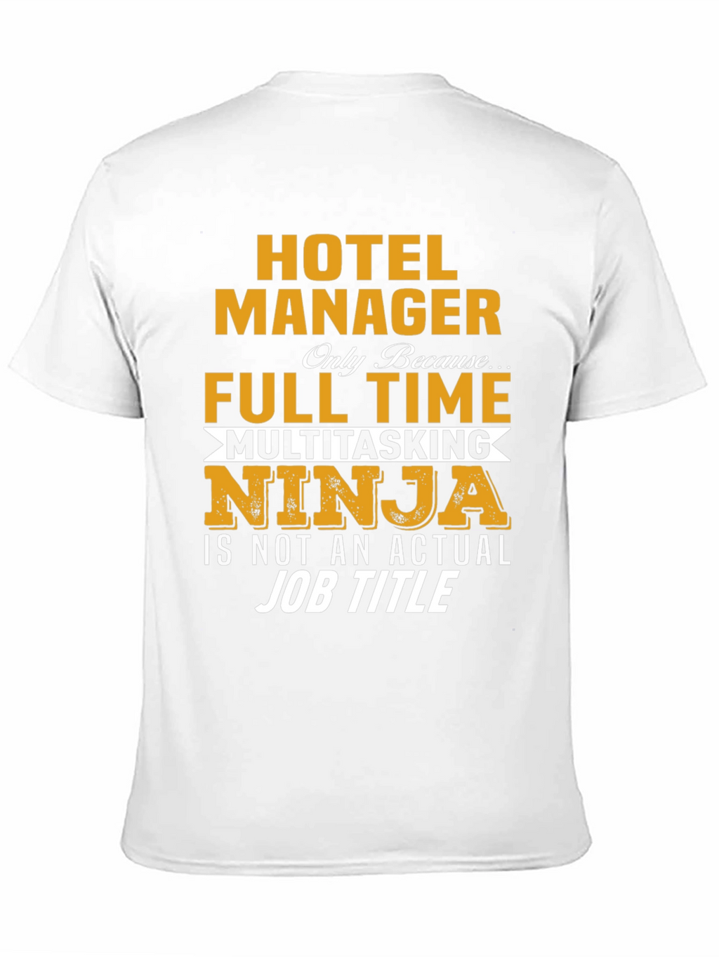 Hotel Manager Multitasking Ninja Graphic T-Shirt