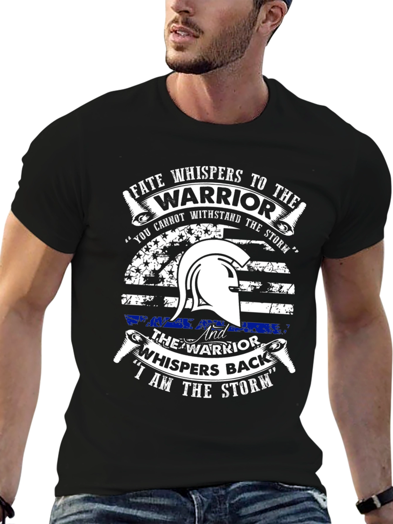 Warrior Storm T-Shirt - Fate and Strength