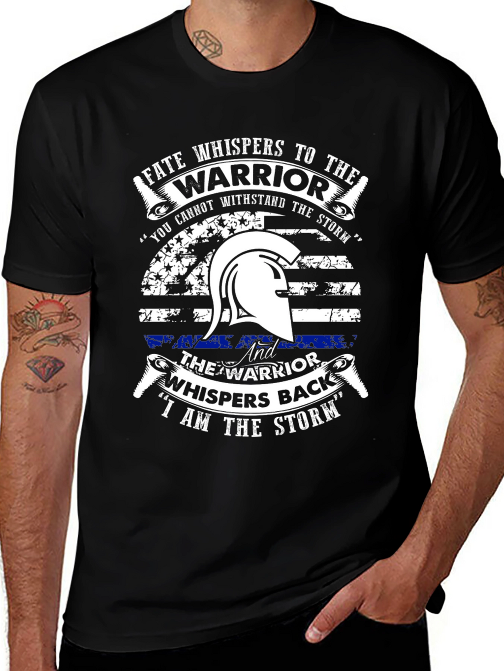 Warrior Storm T-Shirt - Fate and Strength