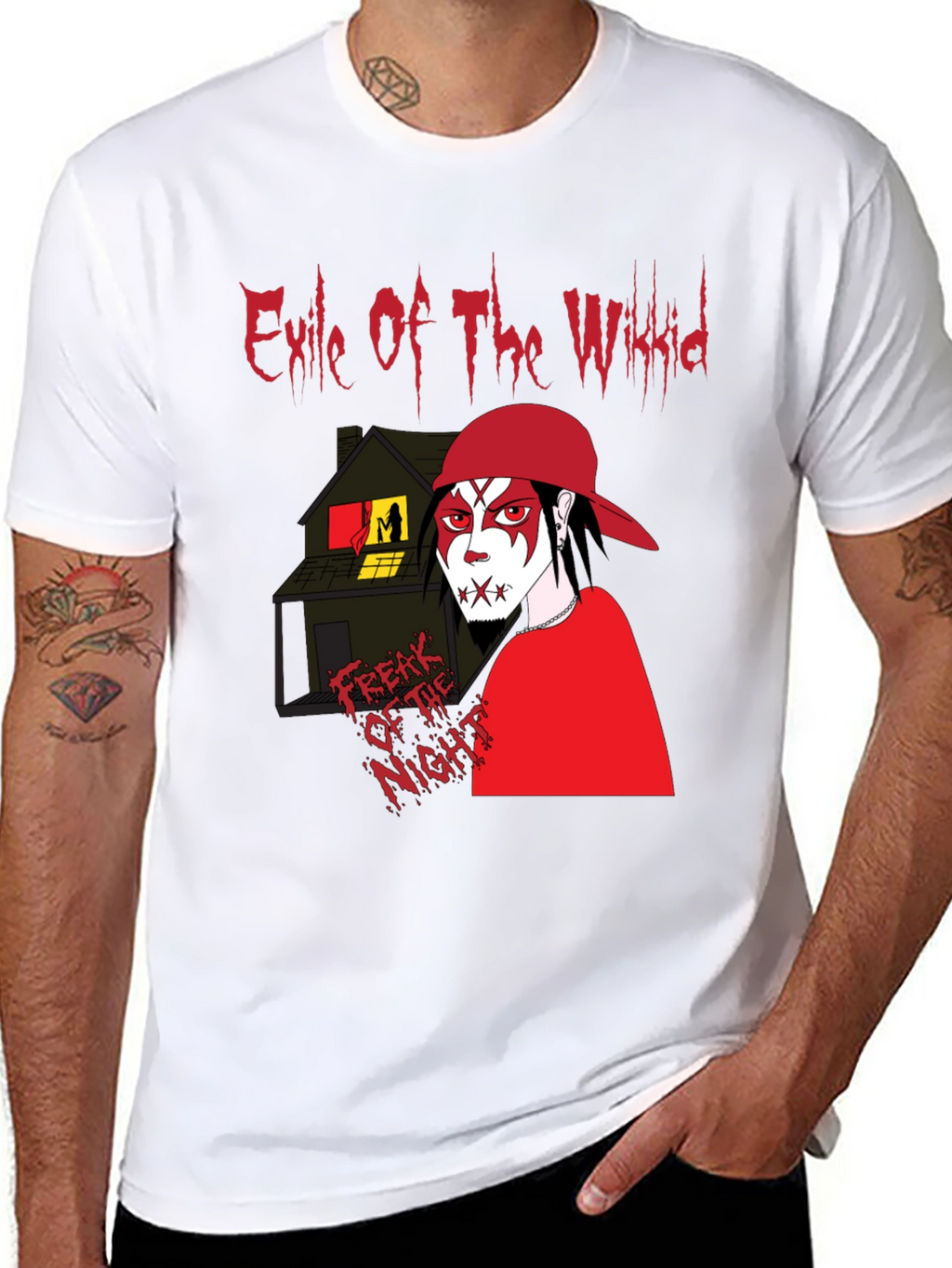 Exile of The Wikkid Freak of the Night T-Shirt