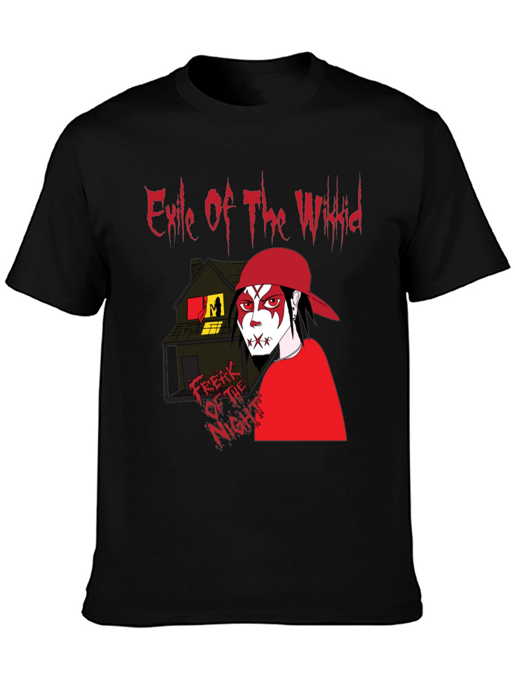 Exile of The Wikkid Freak of the Night T-Shirt