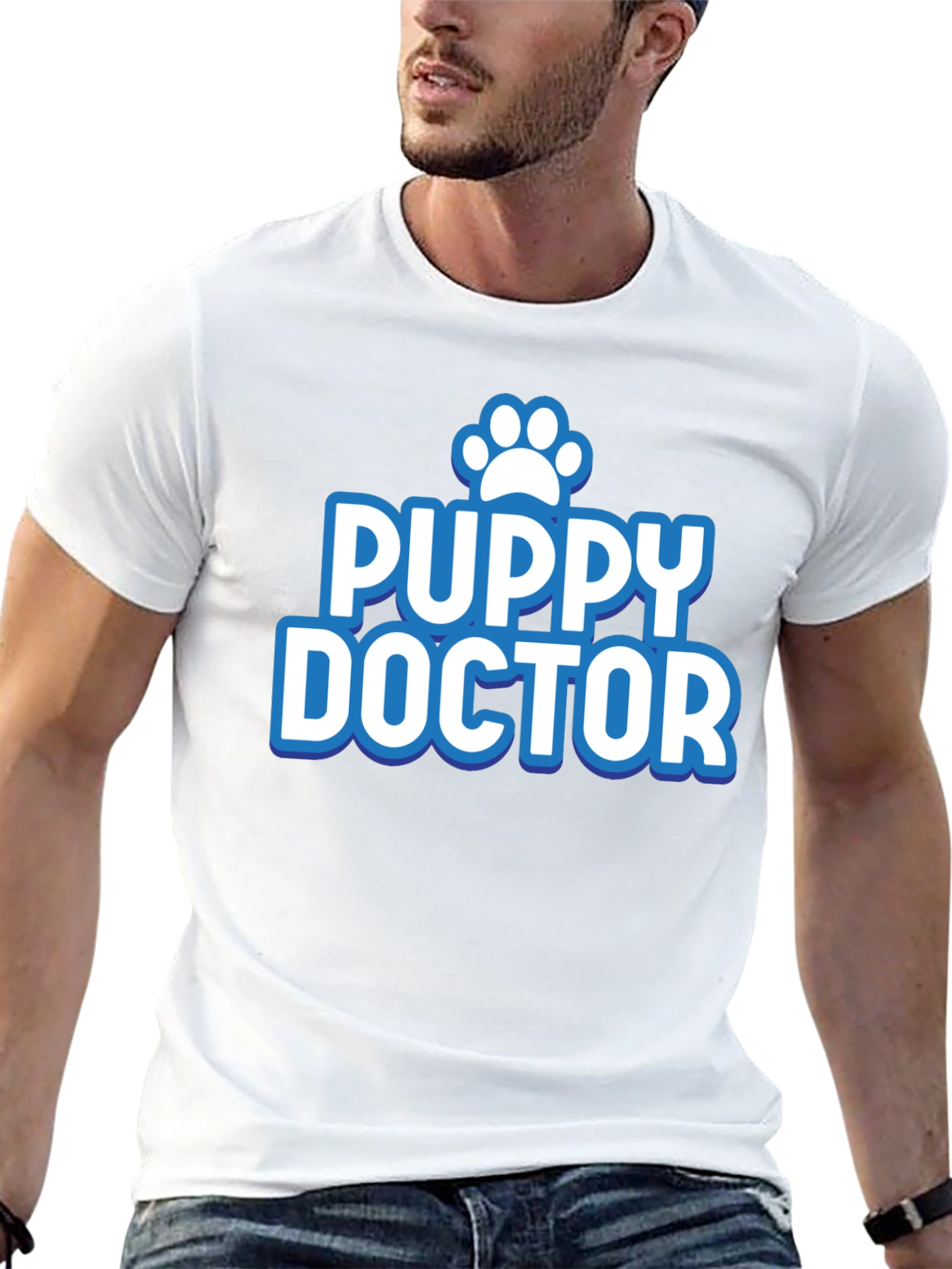 Puppy Doctor T-Shirt - Veterinarian Dog Lover Tee