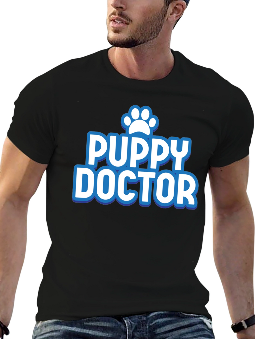 Puppy Doctor T-Shirt - Veterinarian Dog Lover Tee