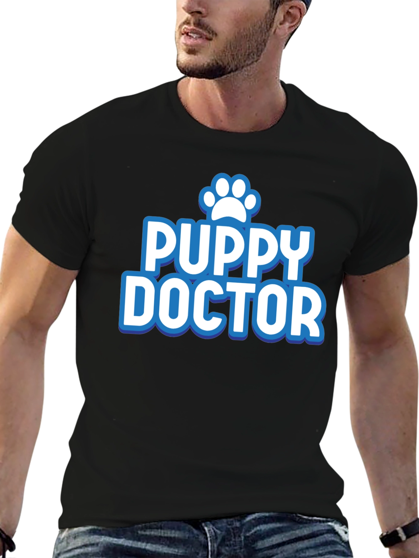 Puppy Doctor T-Shirt - Veterinarian Dog Lover Tee