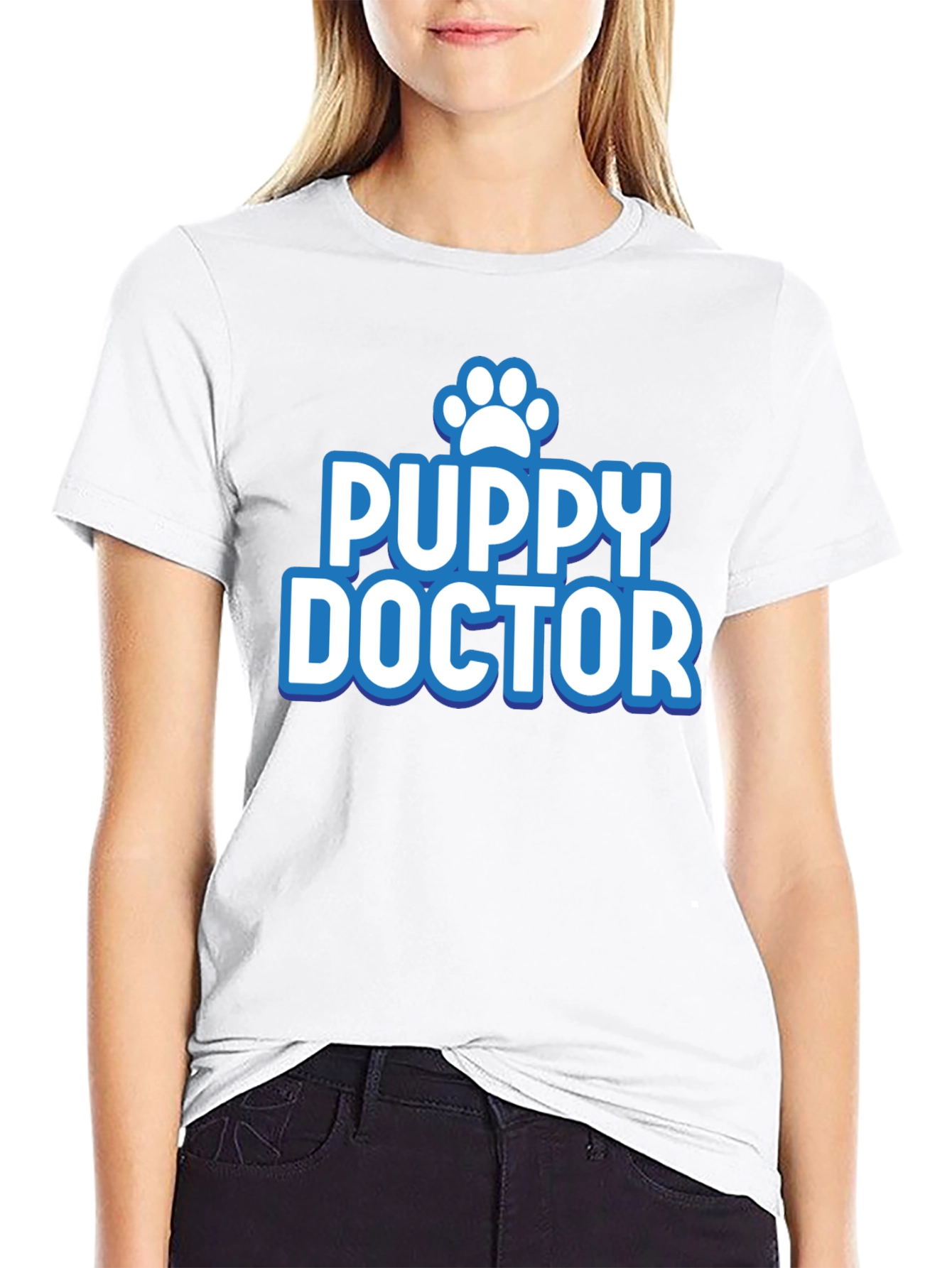 Puppy Doctor T-Shirt - Veterinarian Dog Lover Tee