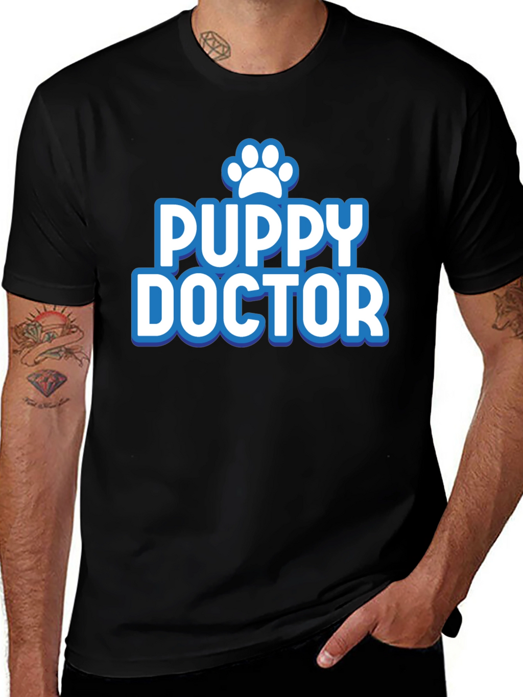 Puppy Doctor T-Shirt - Veterinarian Dog Lover Tee