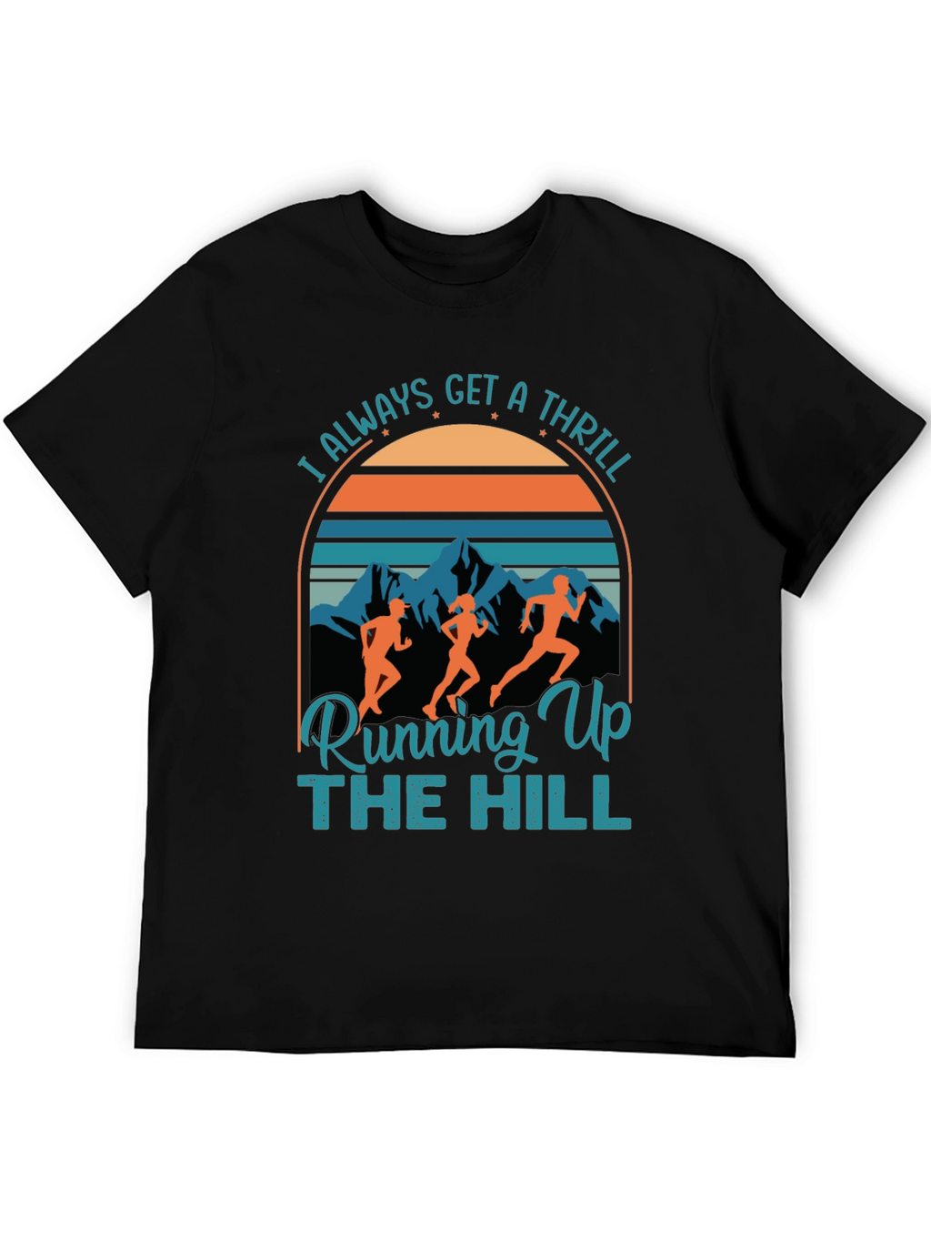 Running Up The Hill Graphic Tee