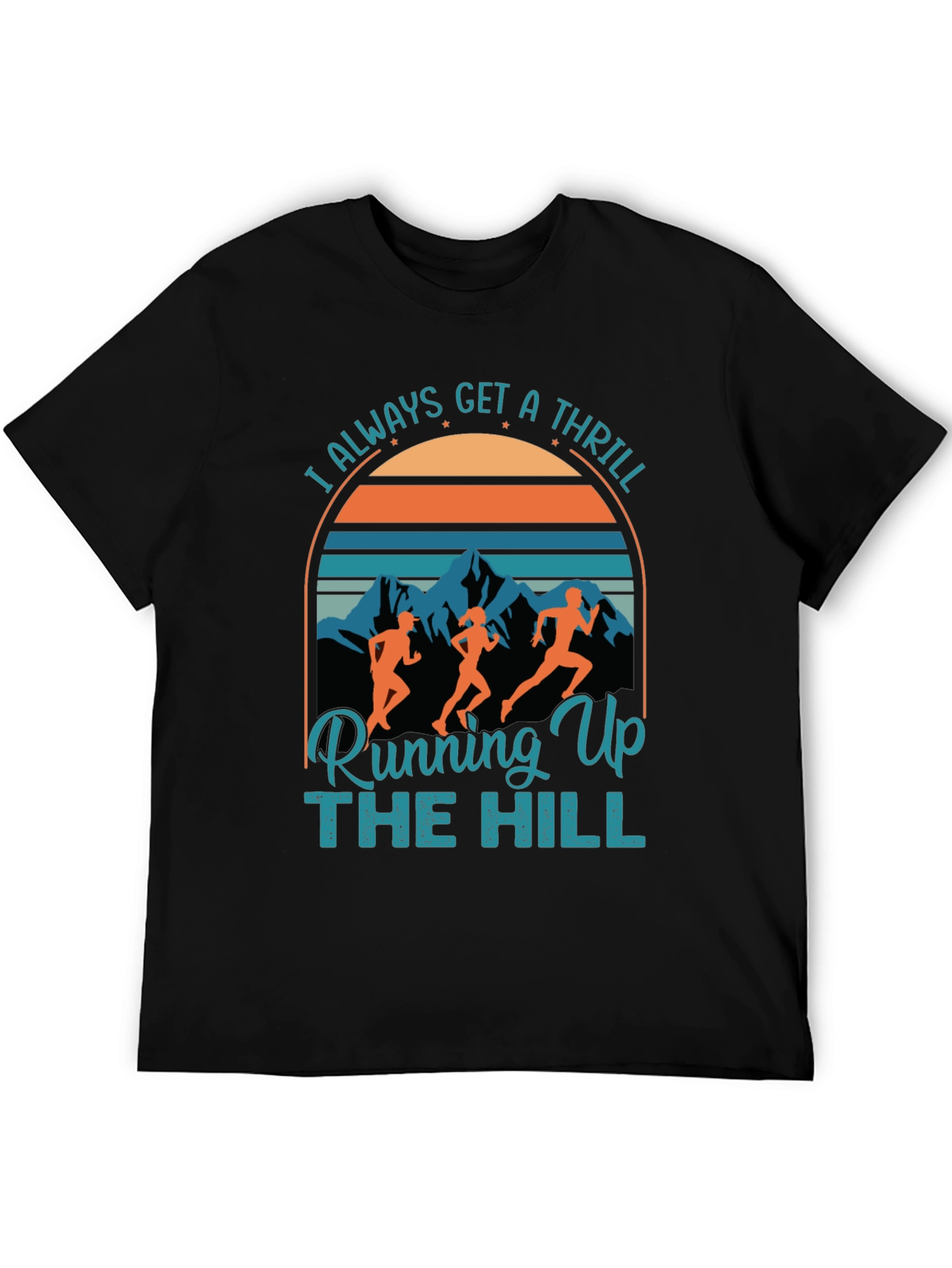 Running Up The Hill Graphic Tee