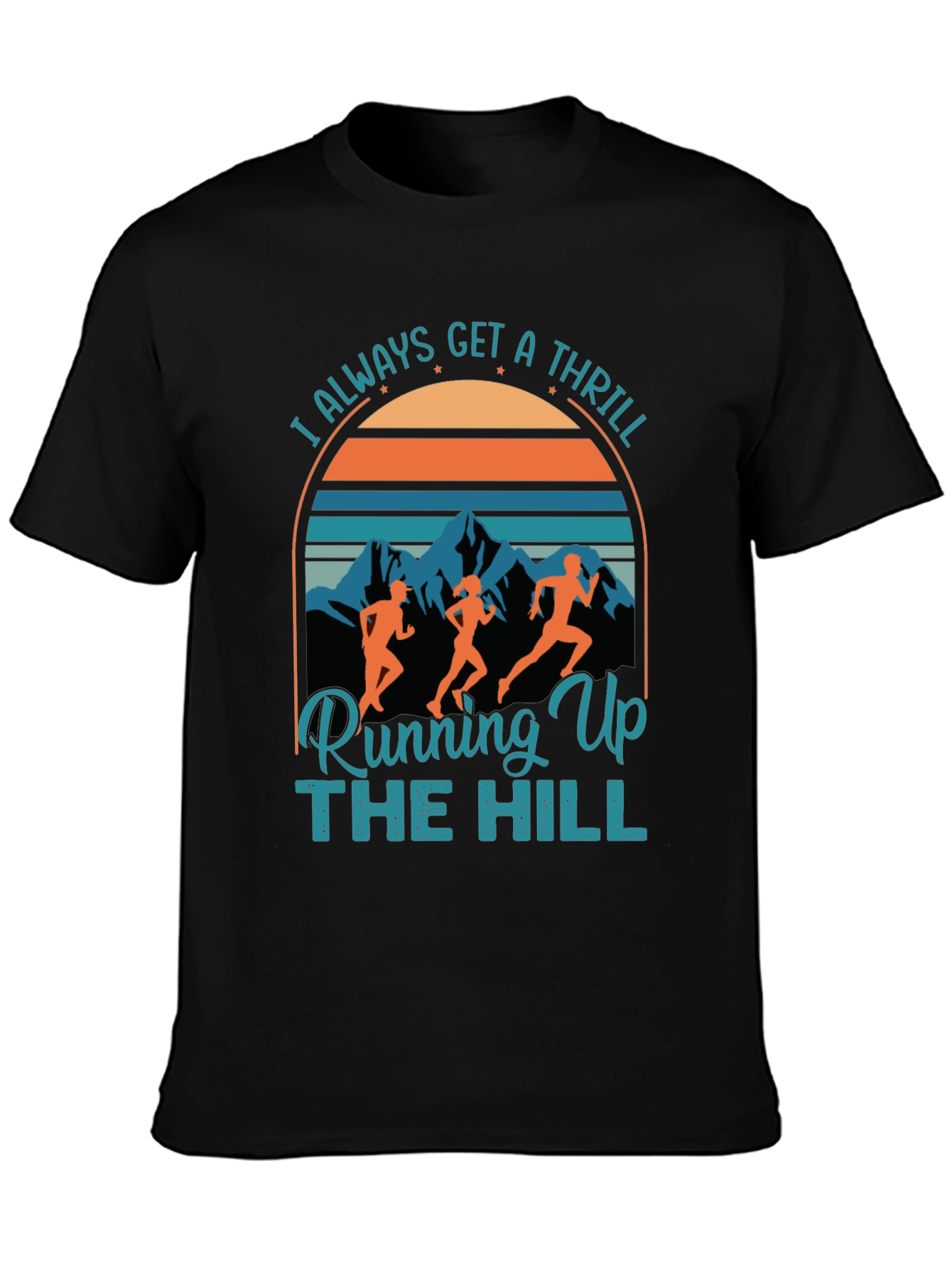 Running Up The Hill Graphic Tee