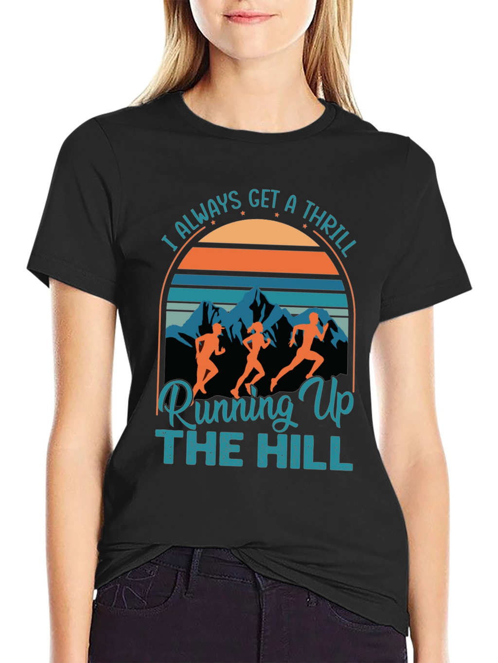 Running Up The Hill Graphic Tee