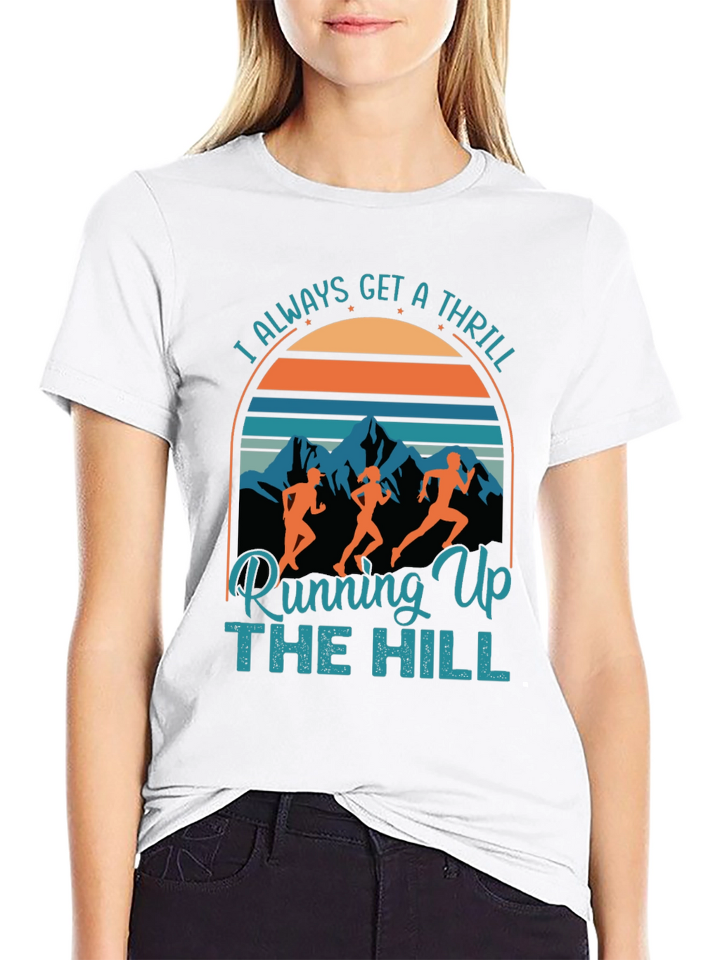 Running Up The Hill Graphic Tee