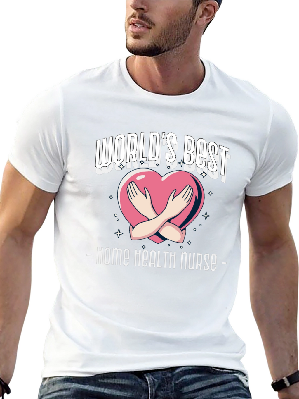 Home Health Nurse T-Shirt - Worlds Best Design