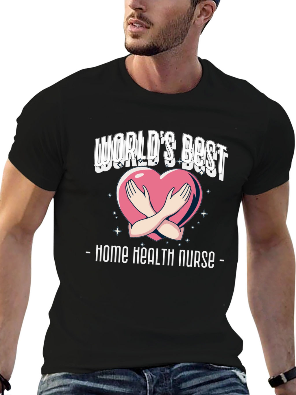 Home Health Nurse T-Shirt - Worlds Best Design
