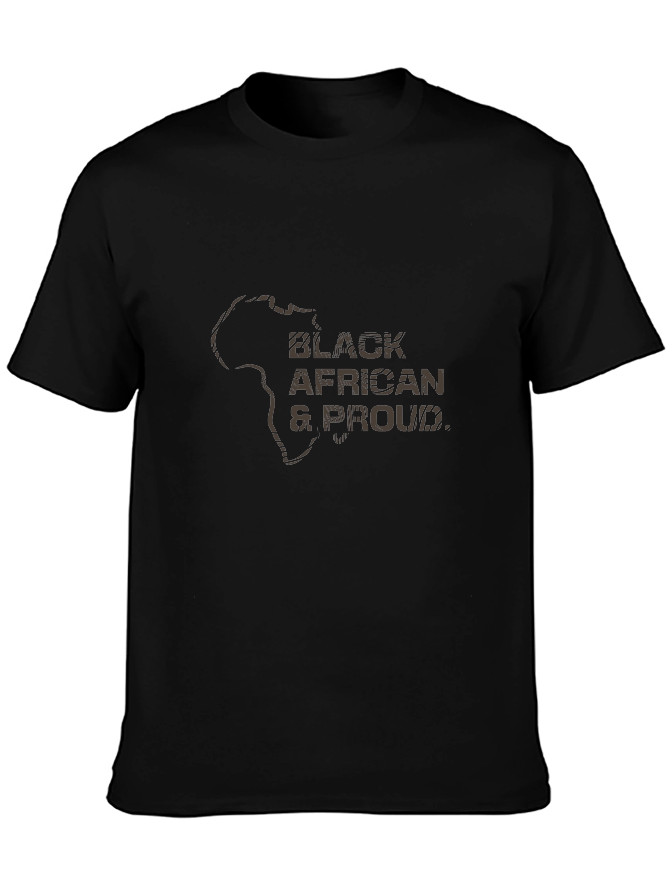 Black African & Proud Graphic Tee