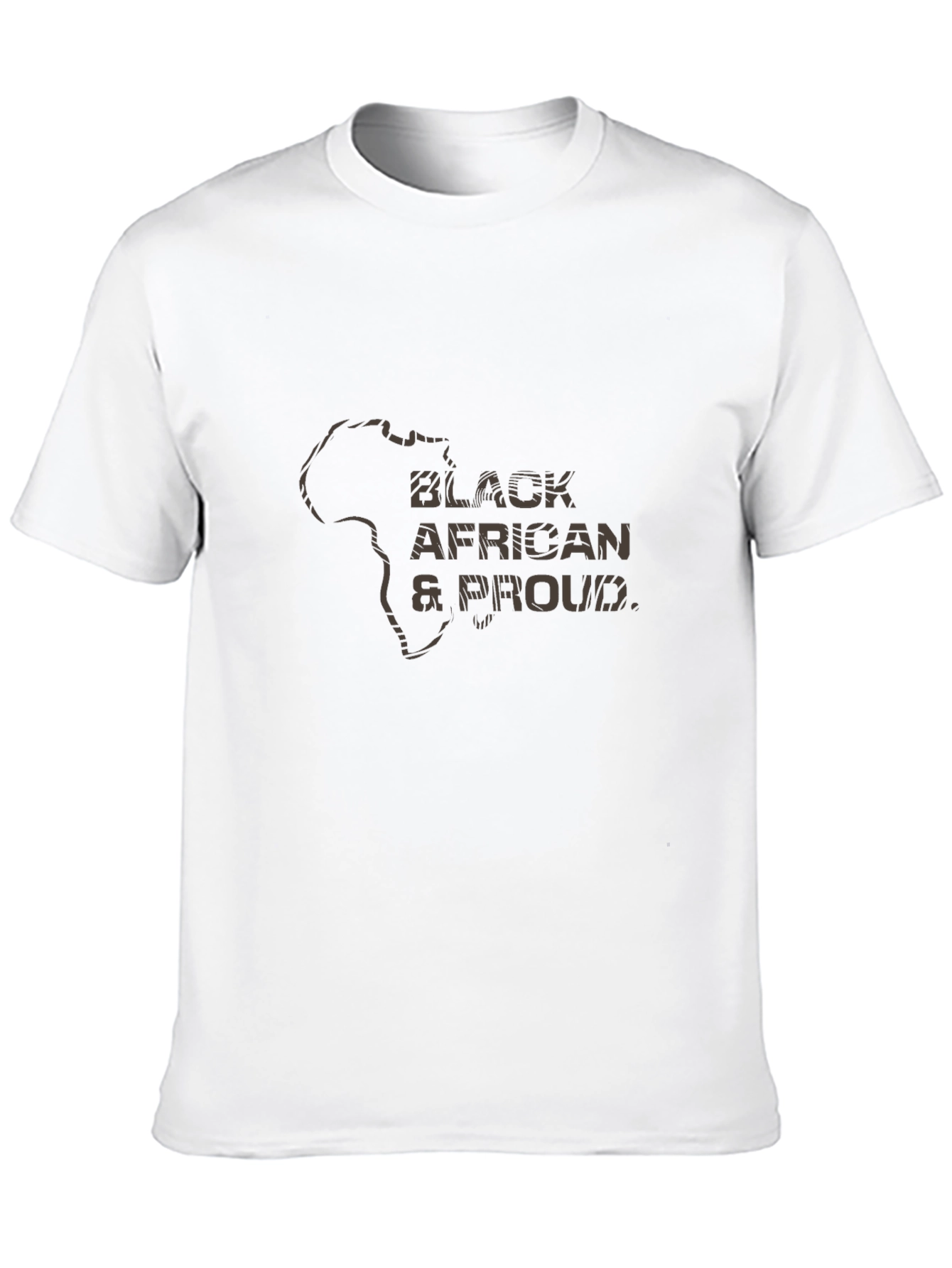 Black African & Proud Graphic Tee