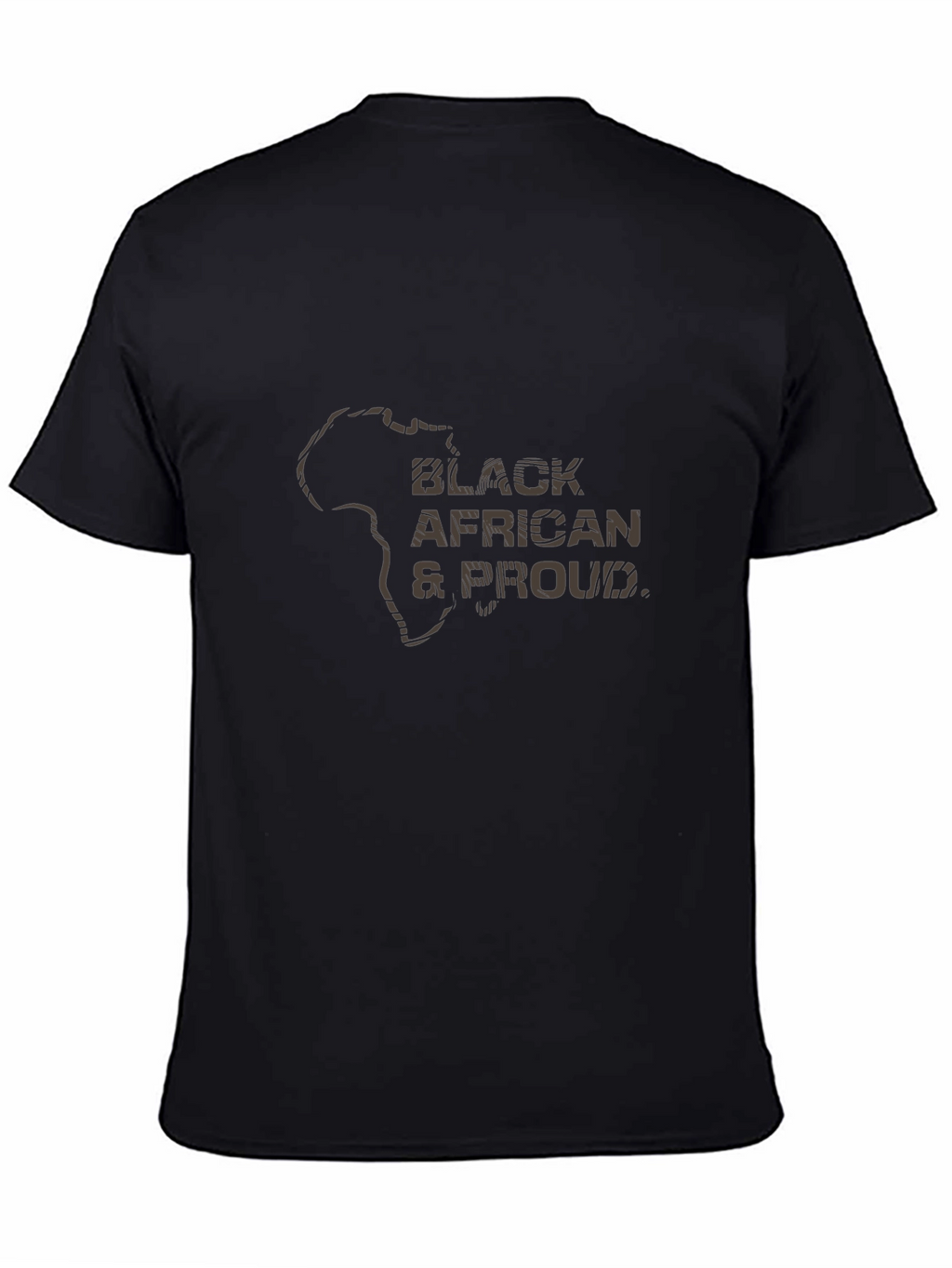 Black African & Proud Graphic Tee