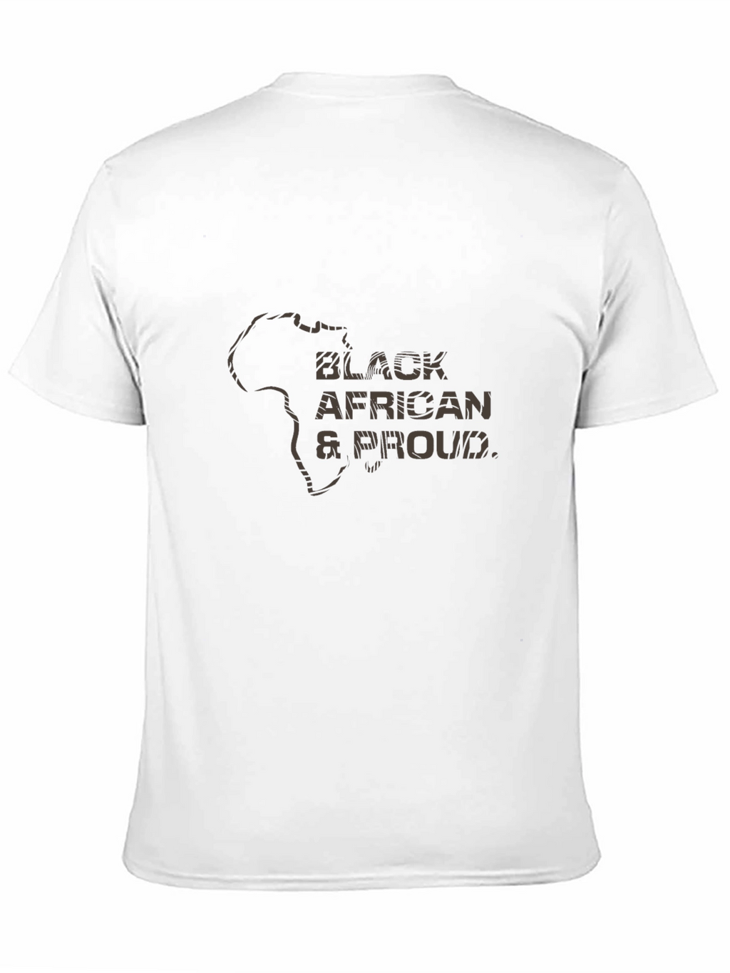 Black African & Proud Graphic Tee