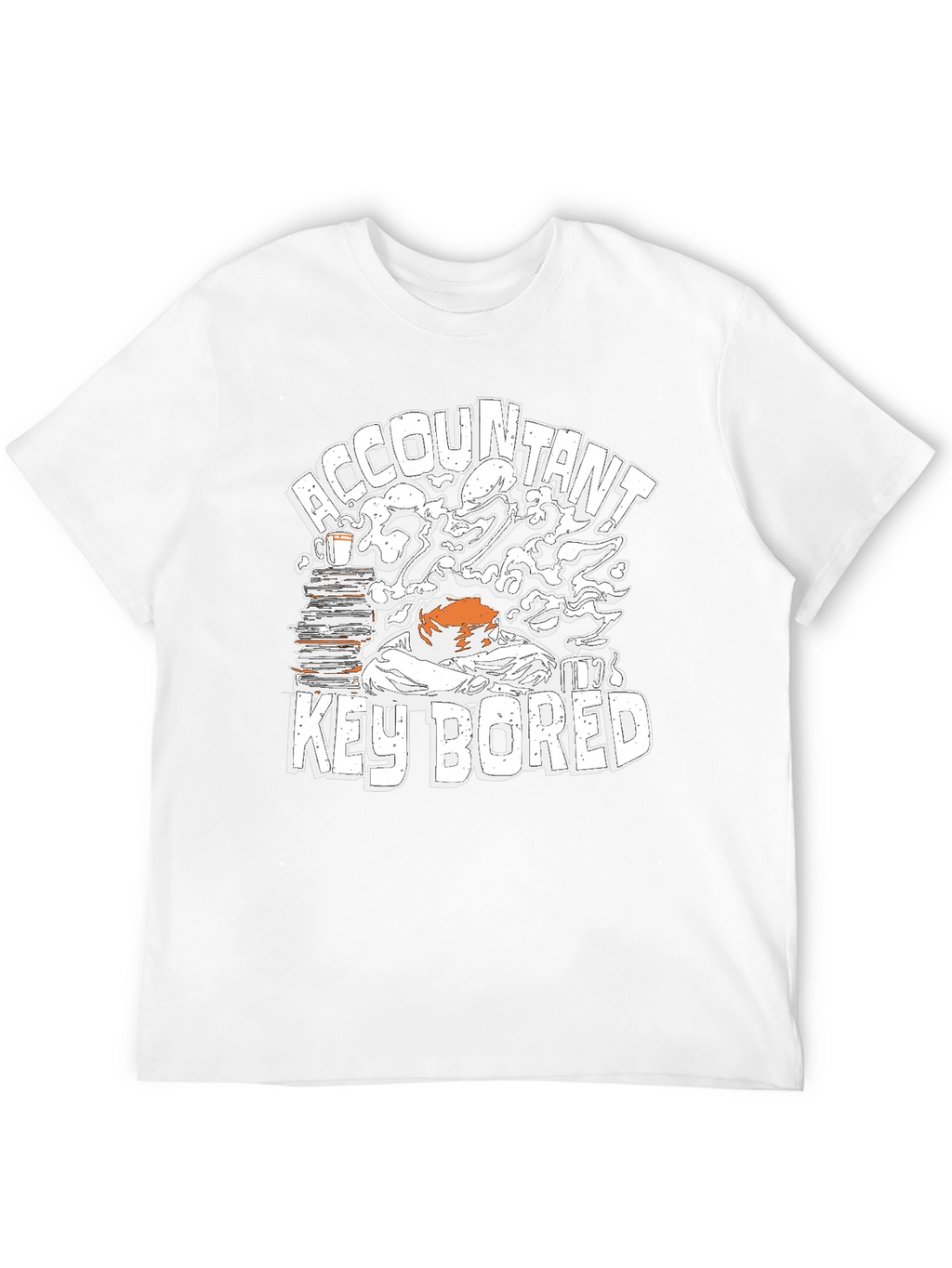 Accountant Key Bored Funny T-Shirt