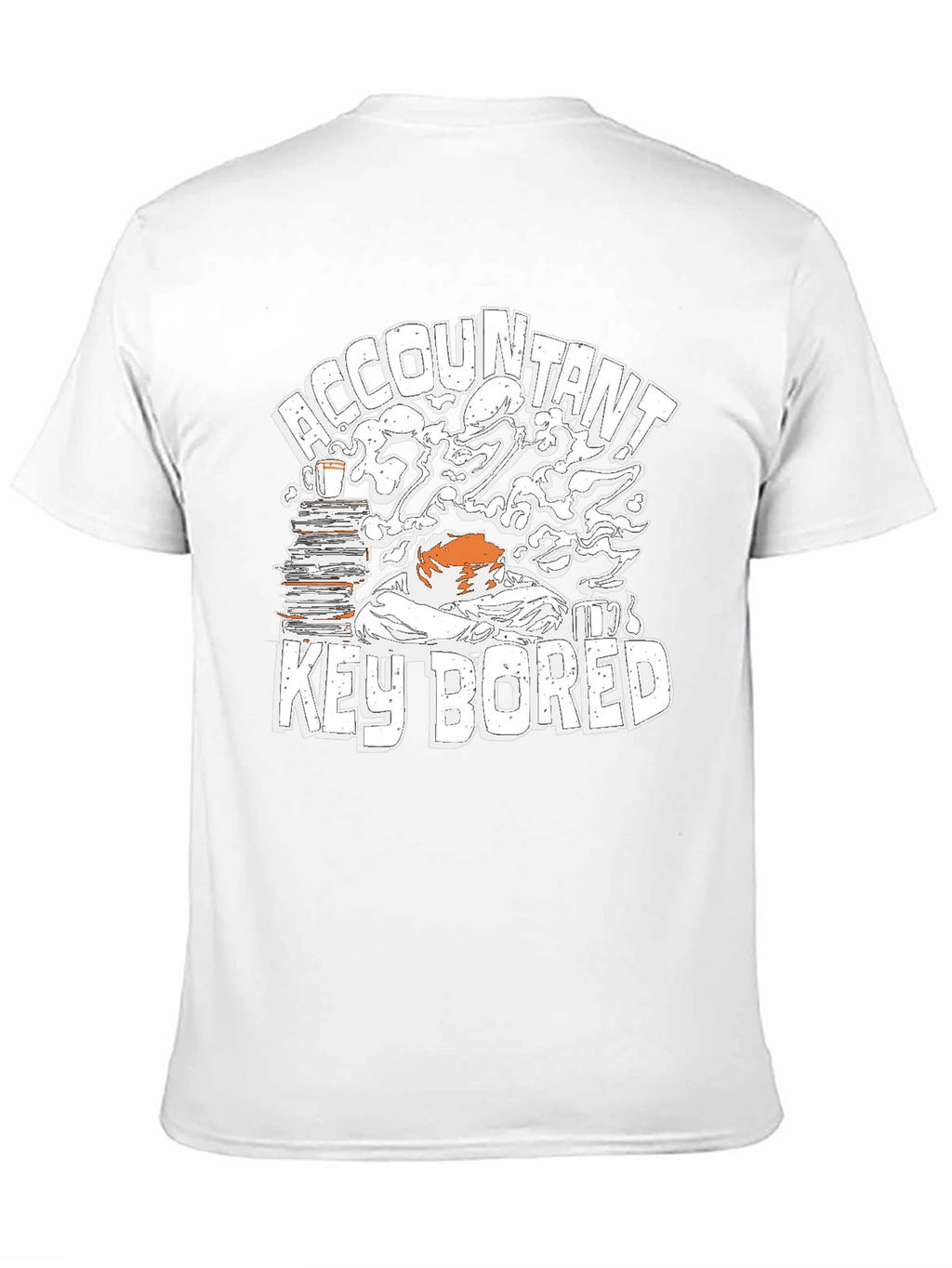 Accountant Key Bored Funny T-Shirt