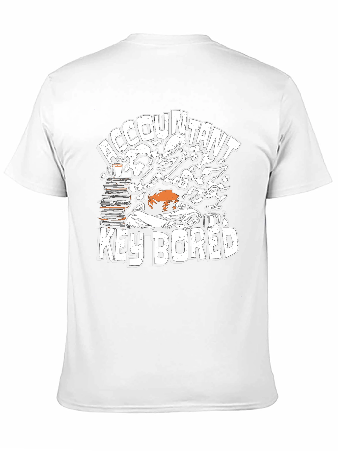 Accountant Key Bored Funny T-Shirt
