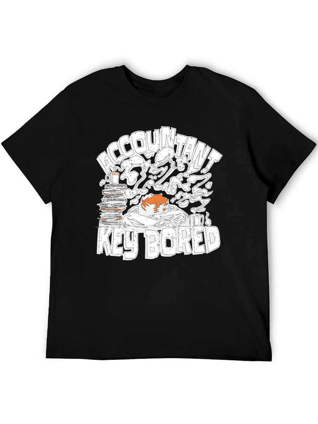 Accountant Key Bored Funny T-Shirt