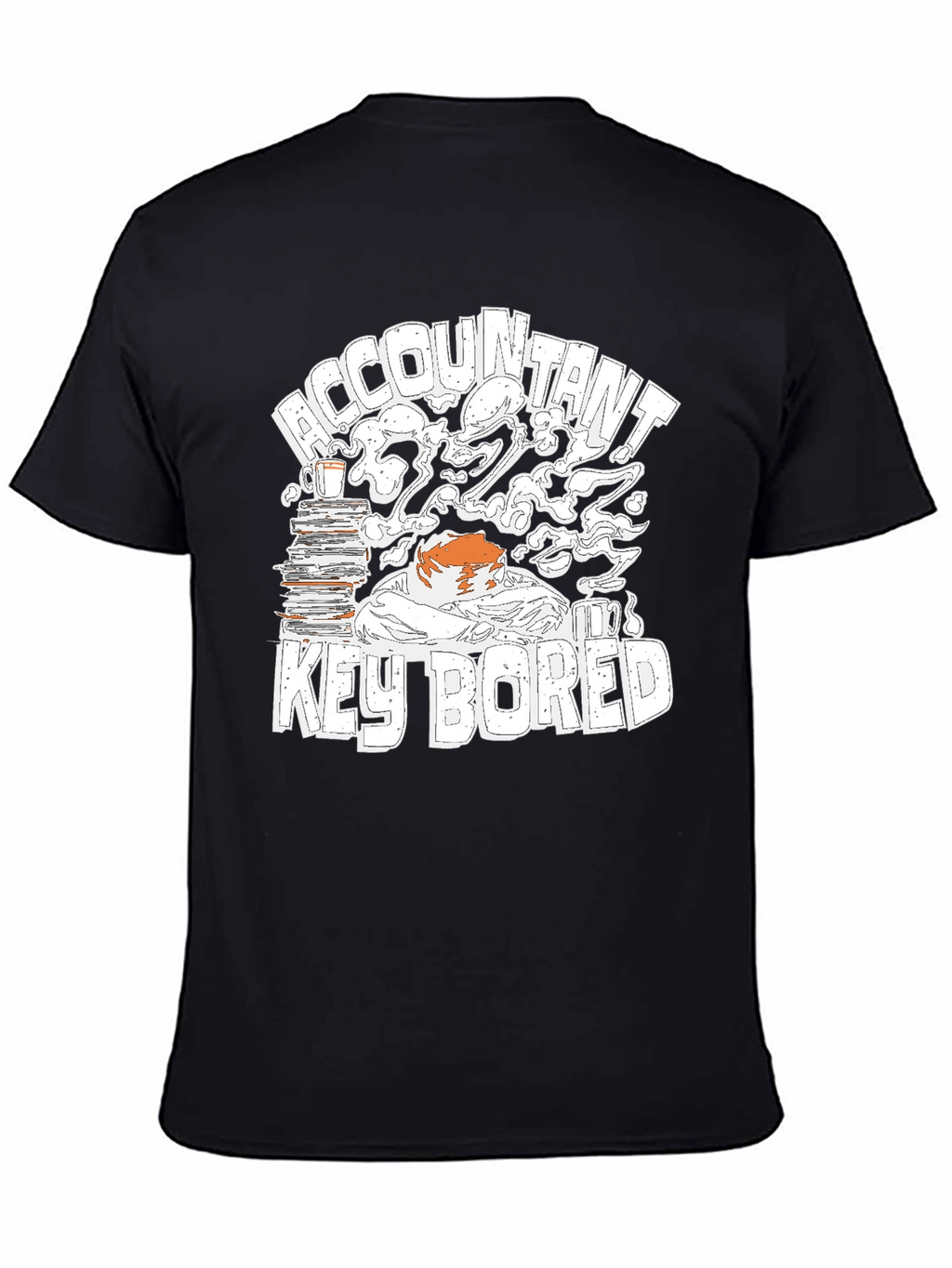 Accountant Key Bored Funny T-Shirt