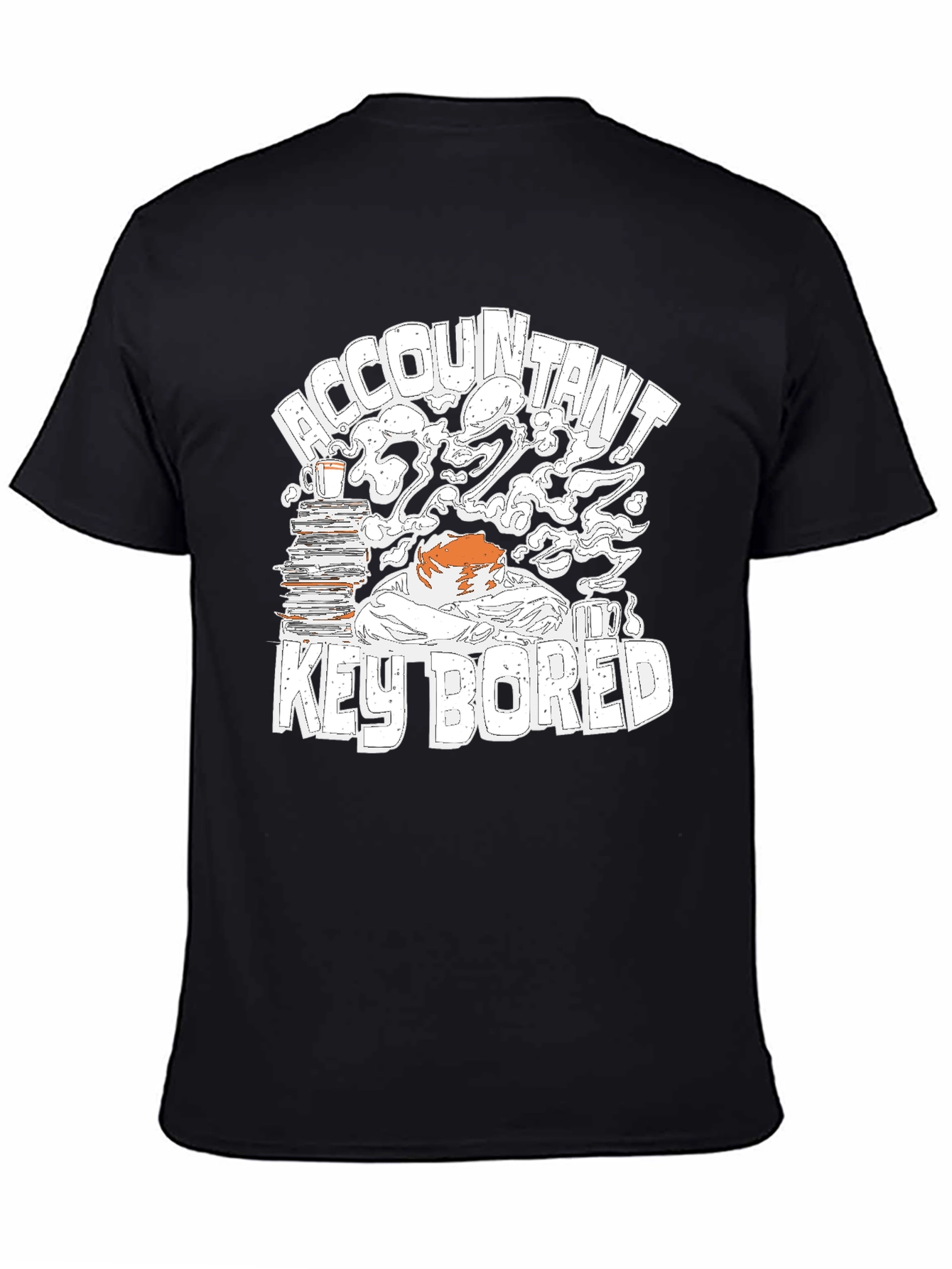 Accountant Key Bored Funny T-Shirt