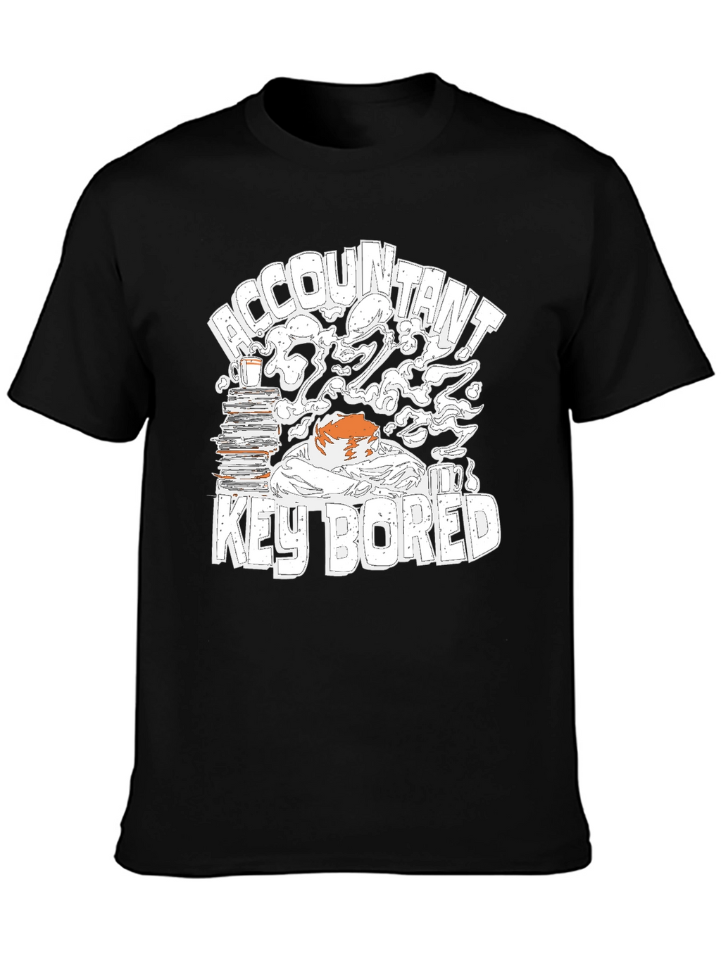 Accountant Key Bored Funny T-Shirt