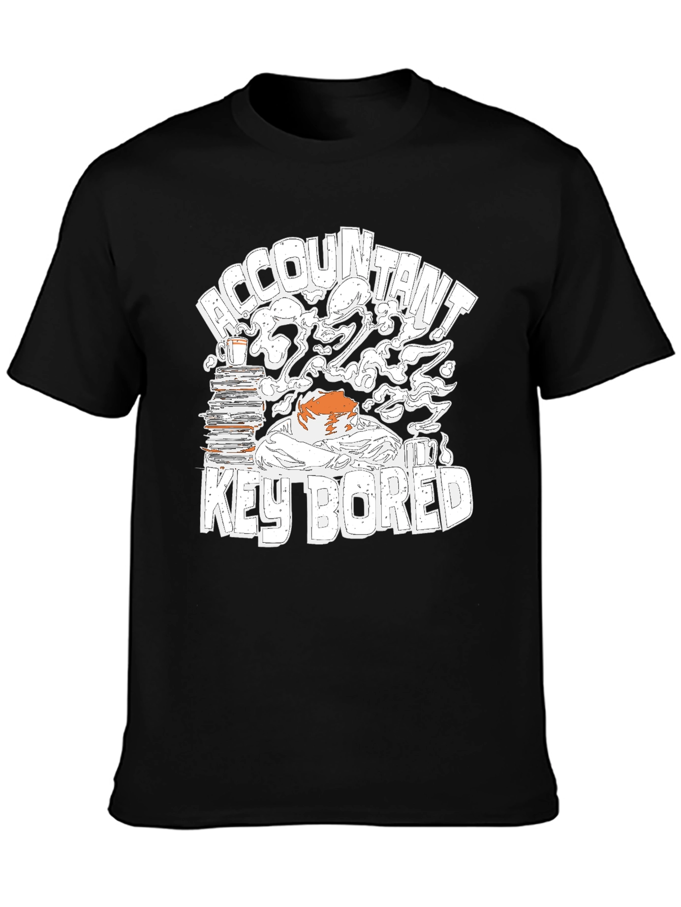 Accountant Key Bored Funny T-Shirt