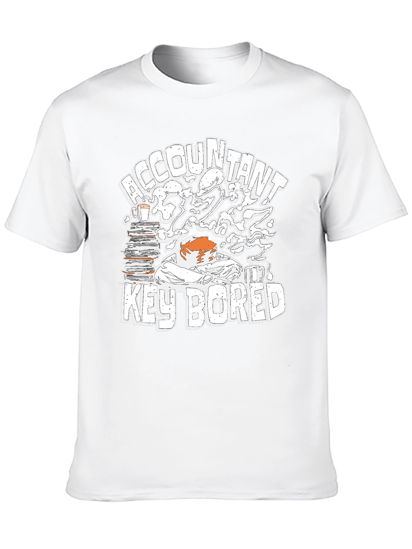 Accountant Key Bored Funny T-Shirt