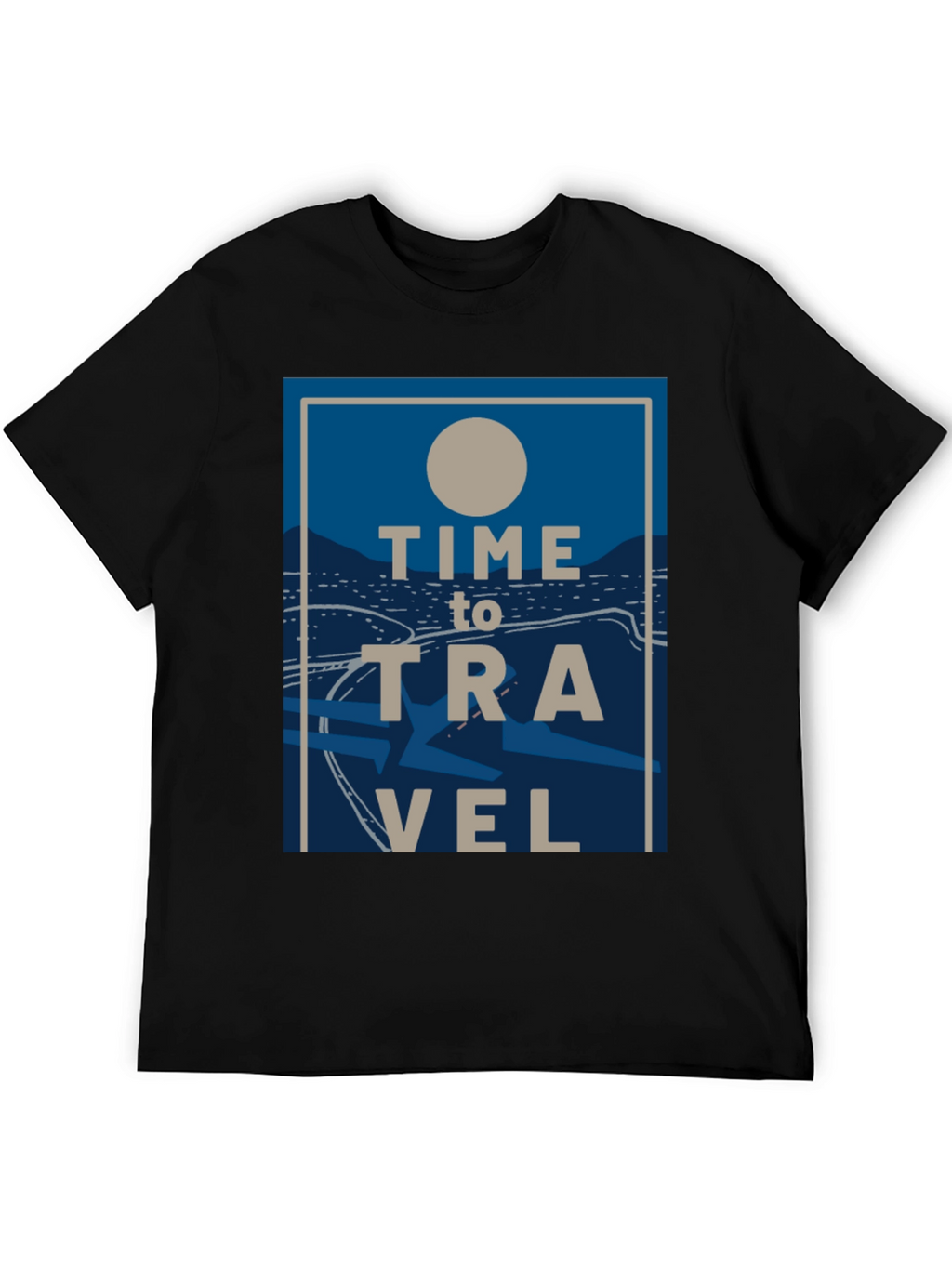 Time to Travel Graphic Tee - Adventure Awaits!
