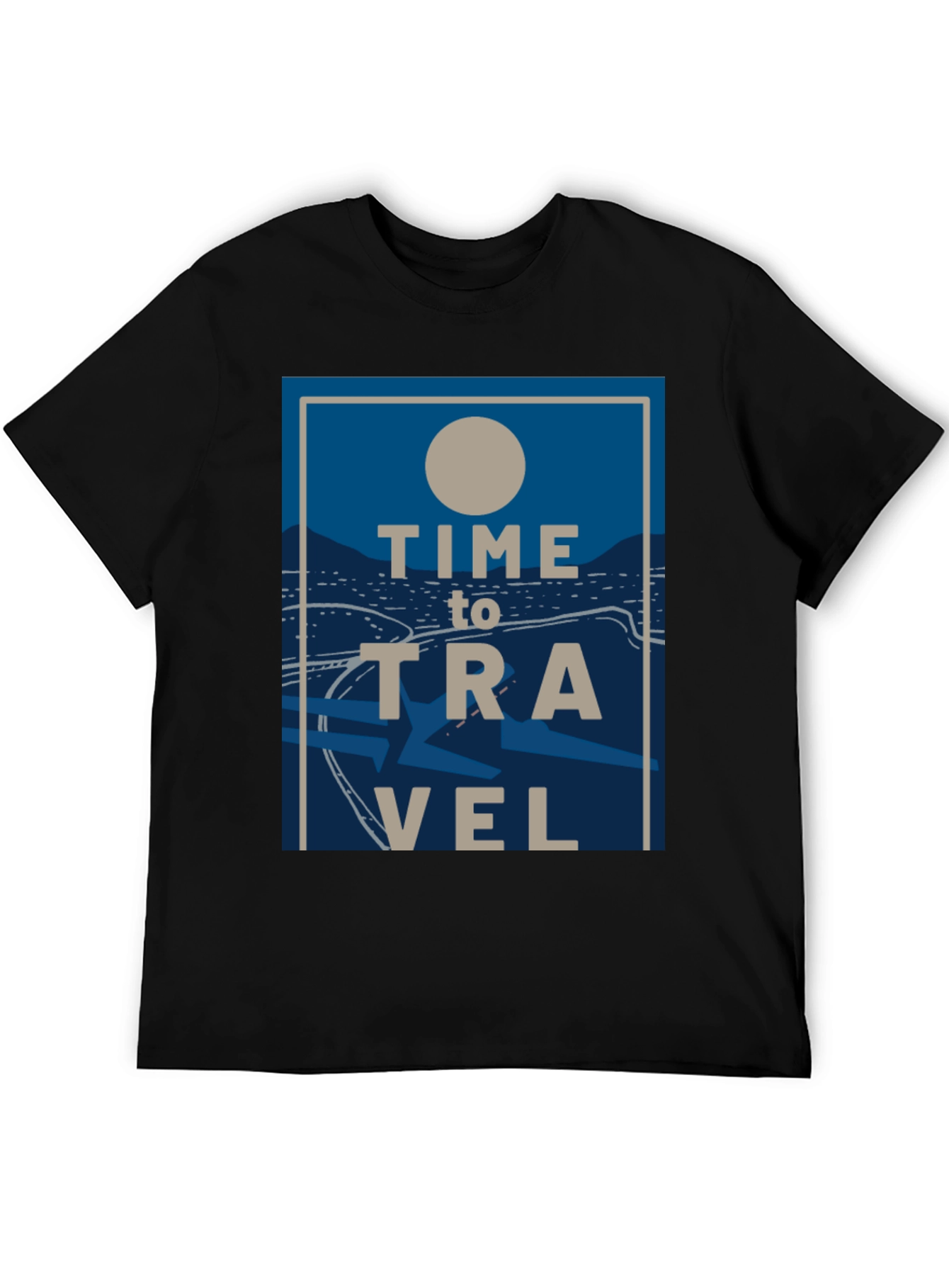 Time to Travel Graphic Tee - Adventure Awaits!