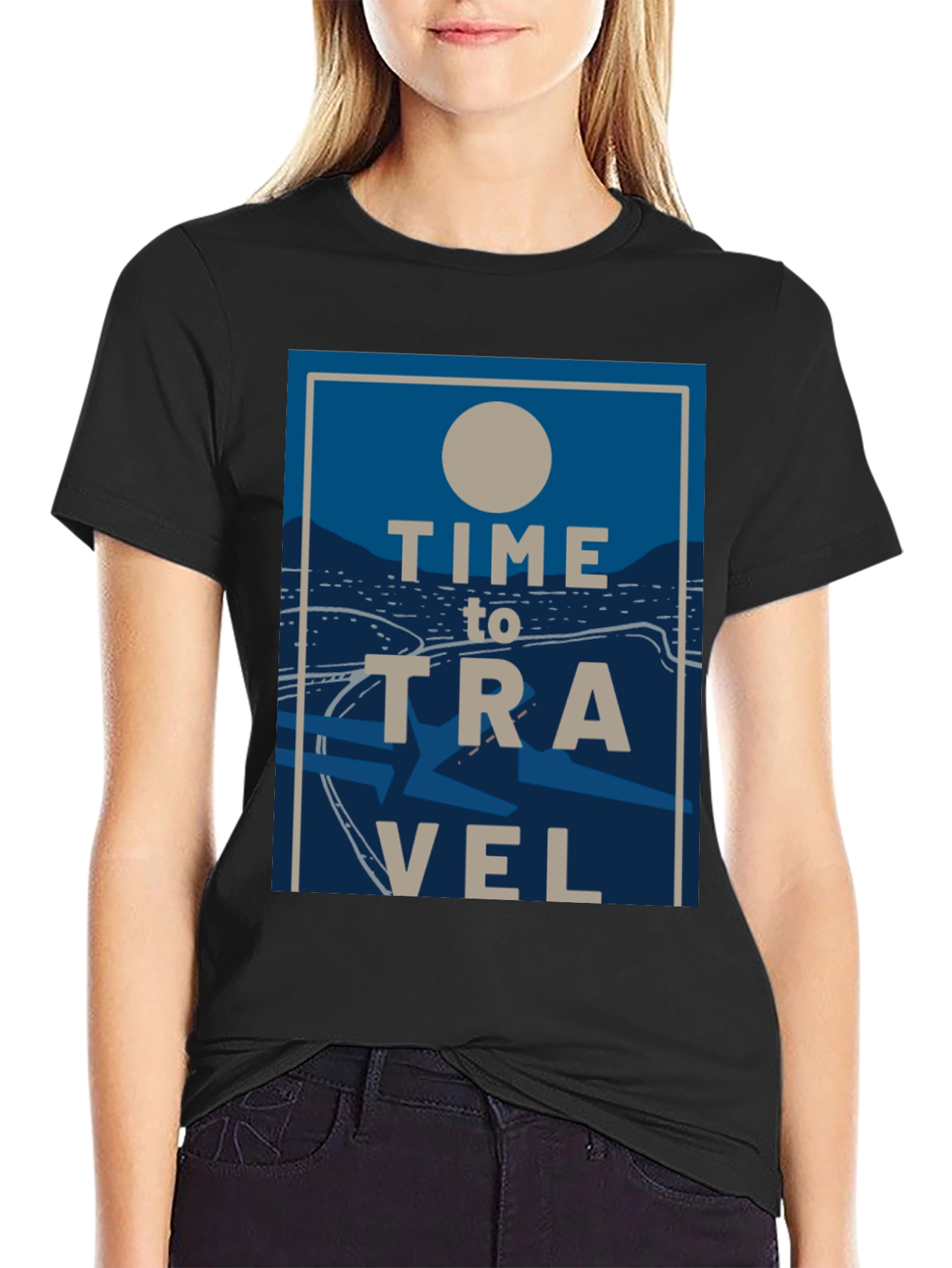 Time to Travel Graphic Tee - Adventure Awaits!