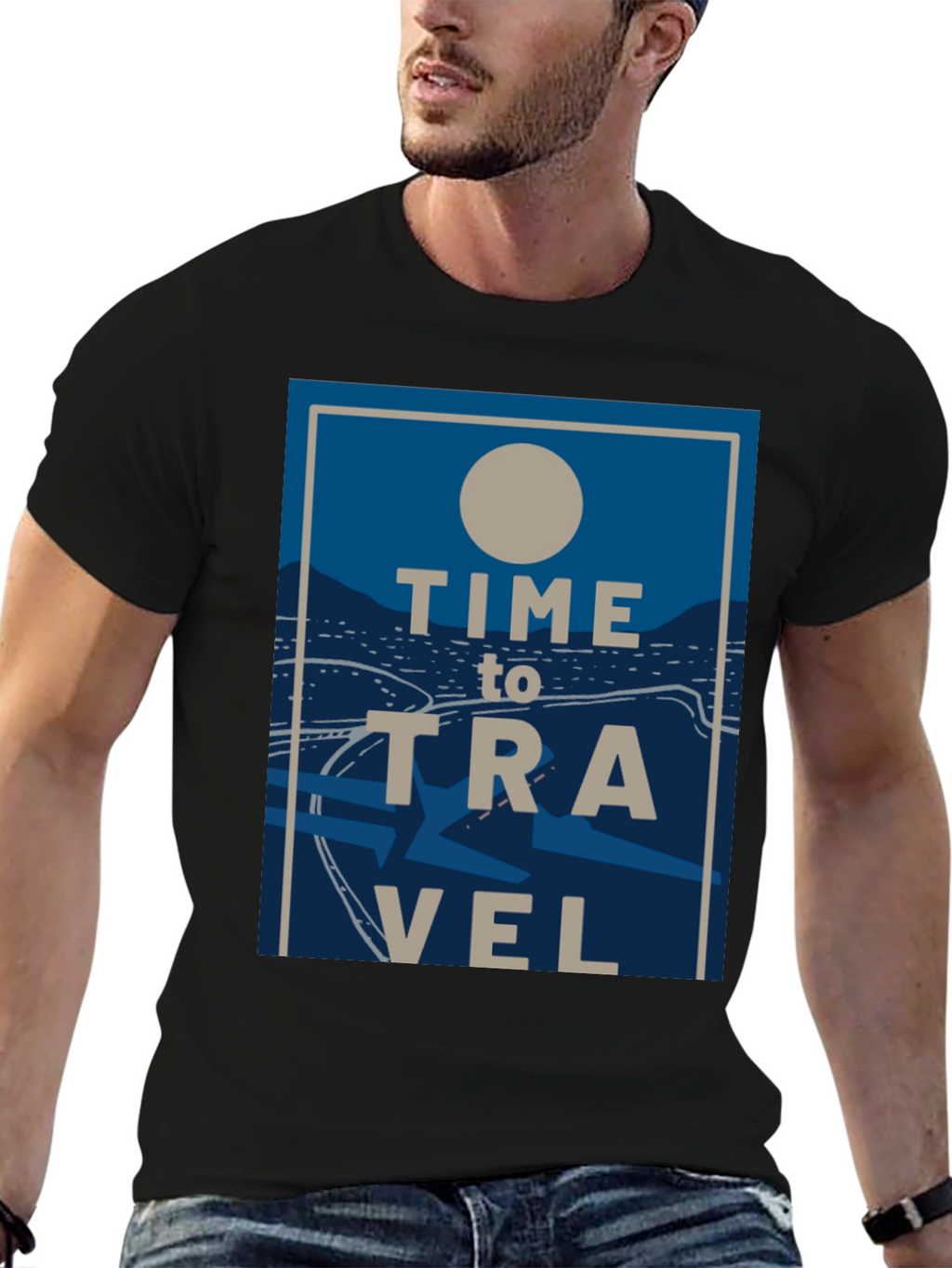 Time to Travel Graphic Tee - Adventure Awaits!
