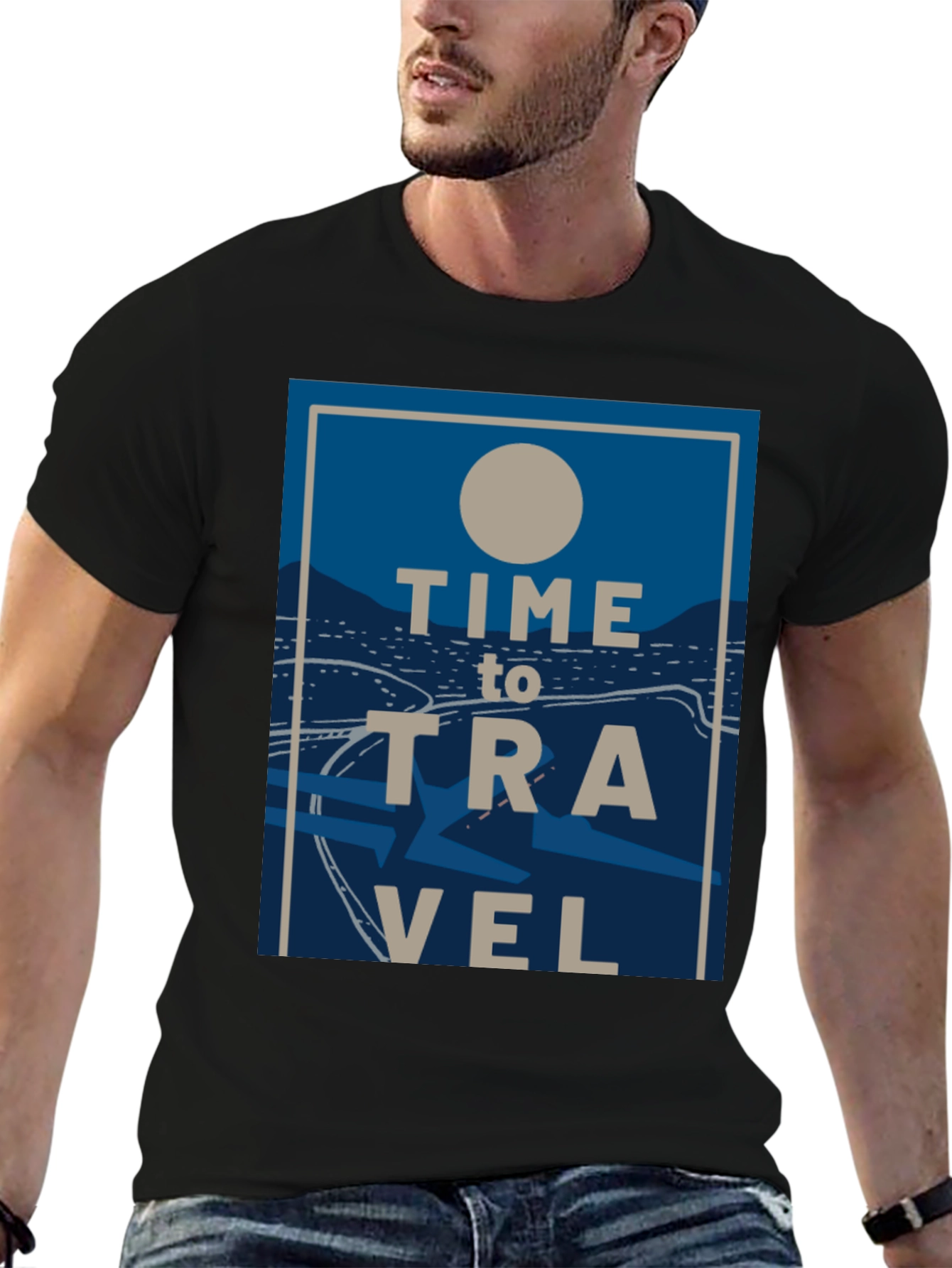 Time to Travel Graphic Tee - Adventure Awaits!