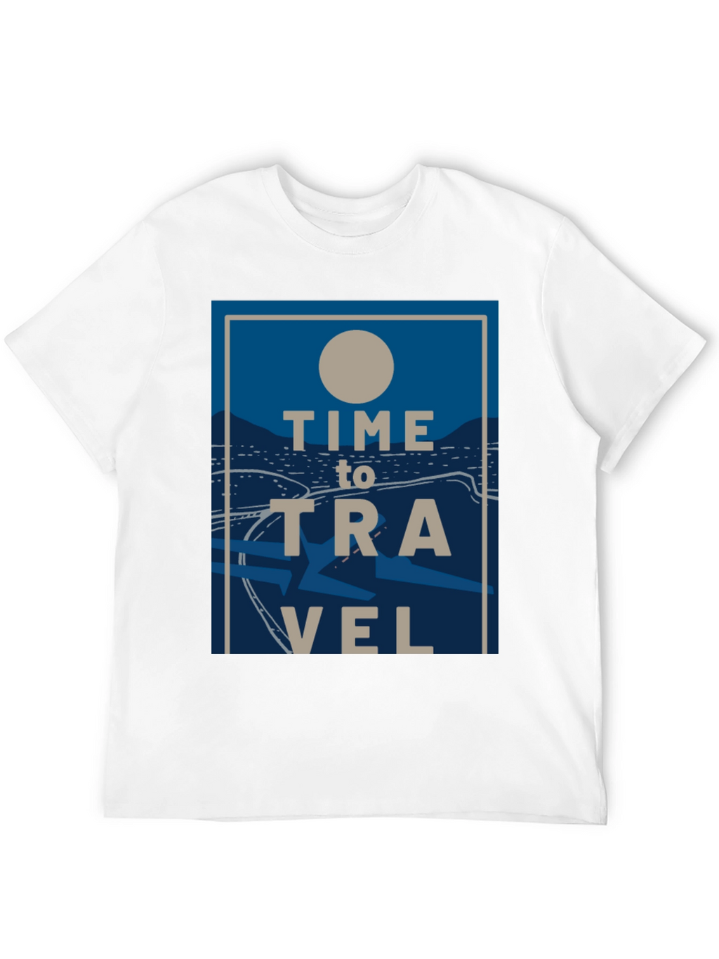 Time to Travel Graphic Tee - Adventure Awaits!