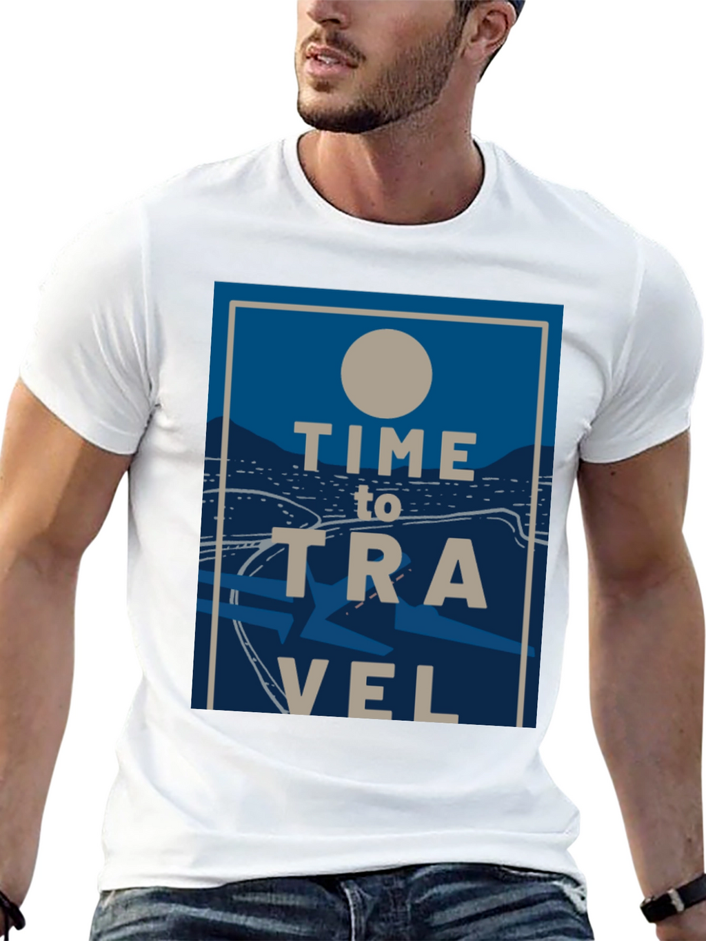 Time to Travel Graphic Tee - Adventure Awaits!